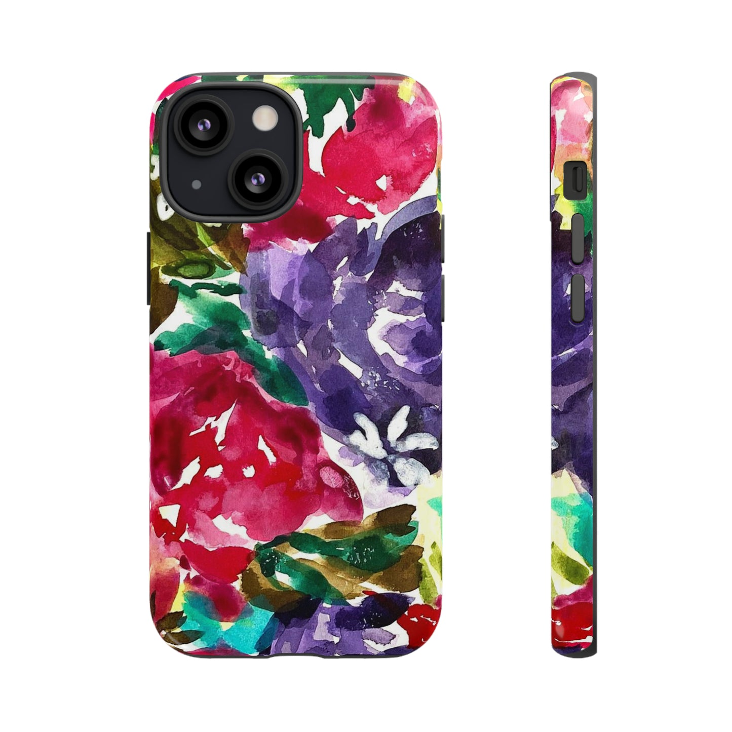 Floral Fusion Tough Phone Case