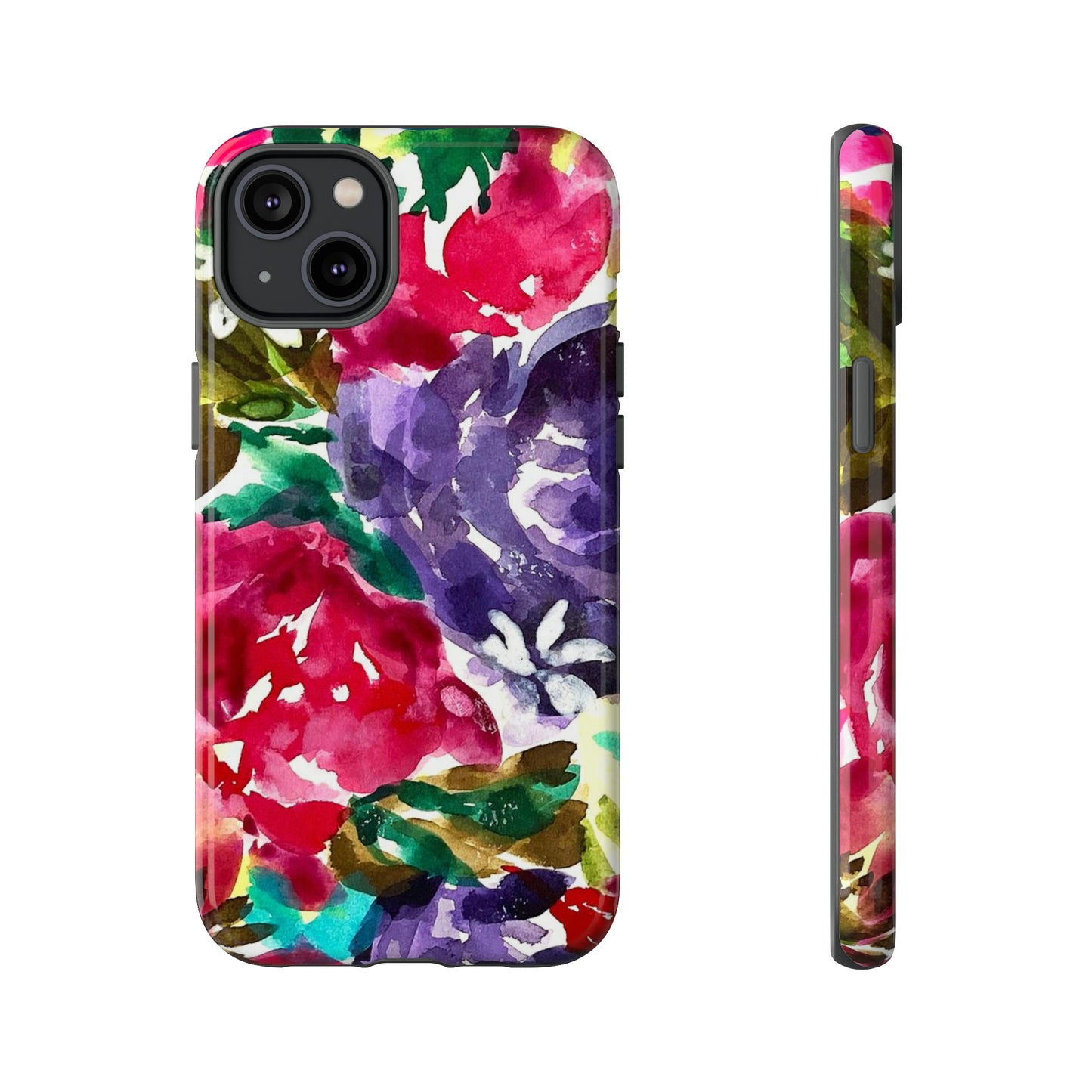 Floral Fusion Tough Phone Case