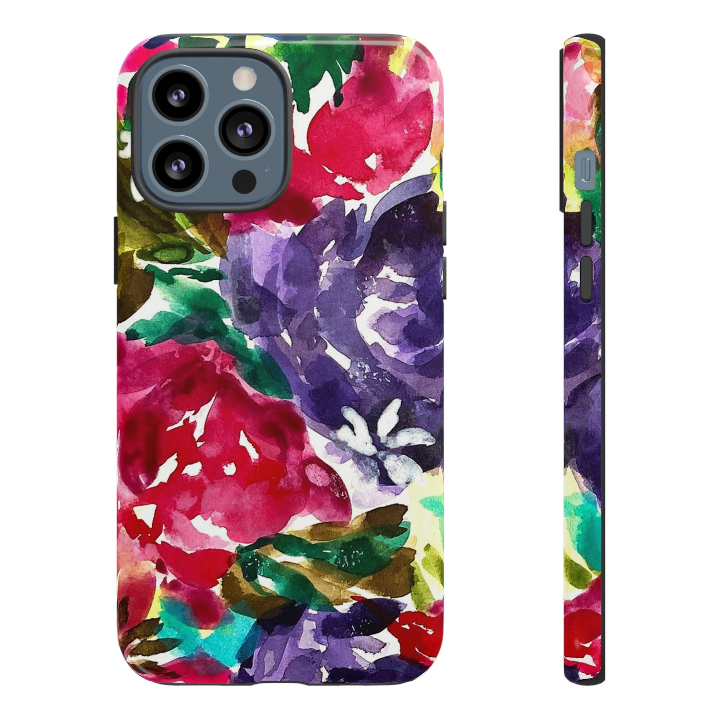 Floral Fusion Tough Phone Case