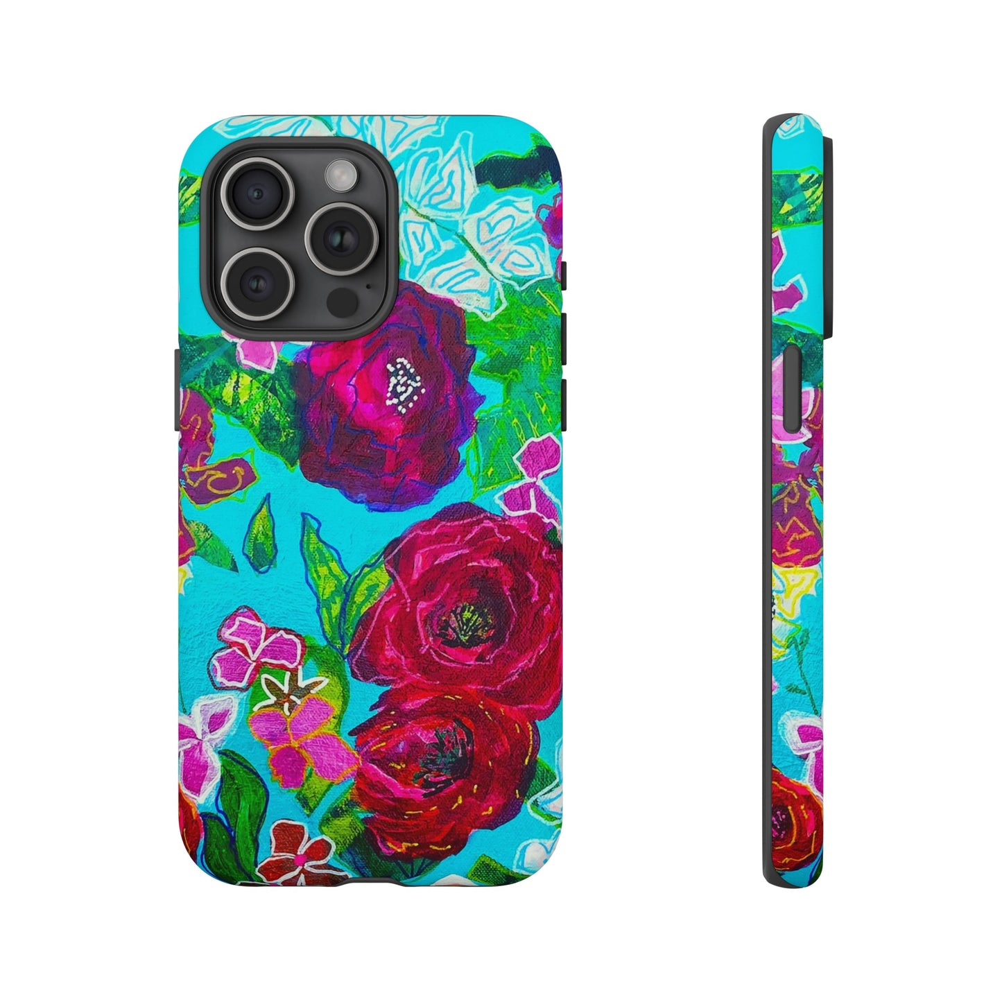 Bora Bora Flora Tough Phone Case