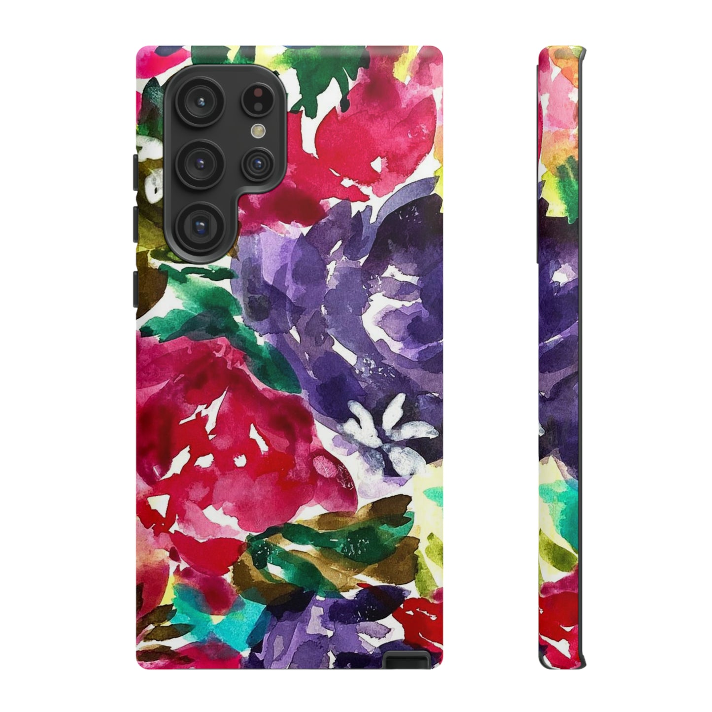 Floral Fusion Tough Phone Case