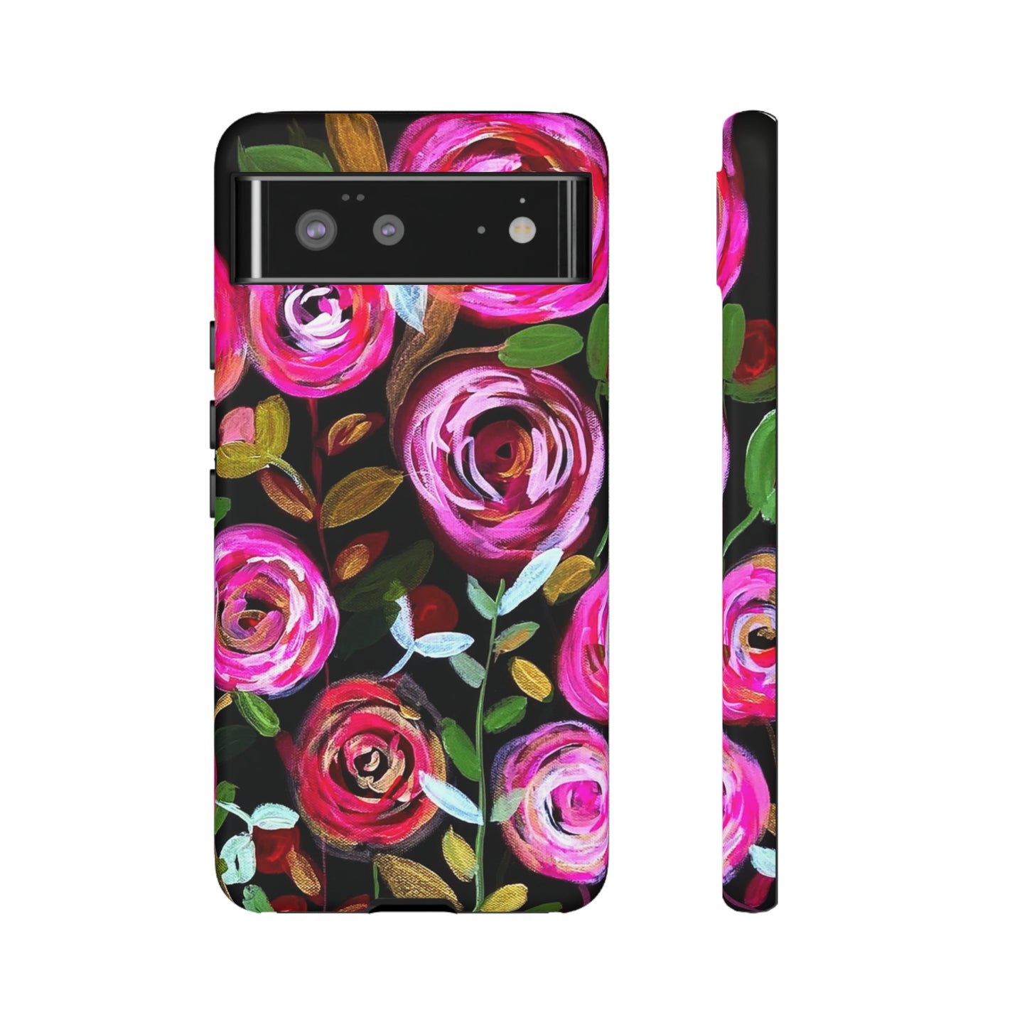 Midnight Blossoms Tough Phone Case