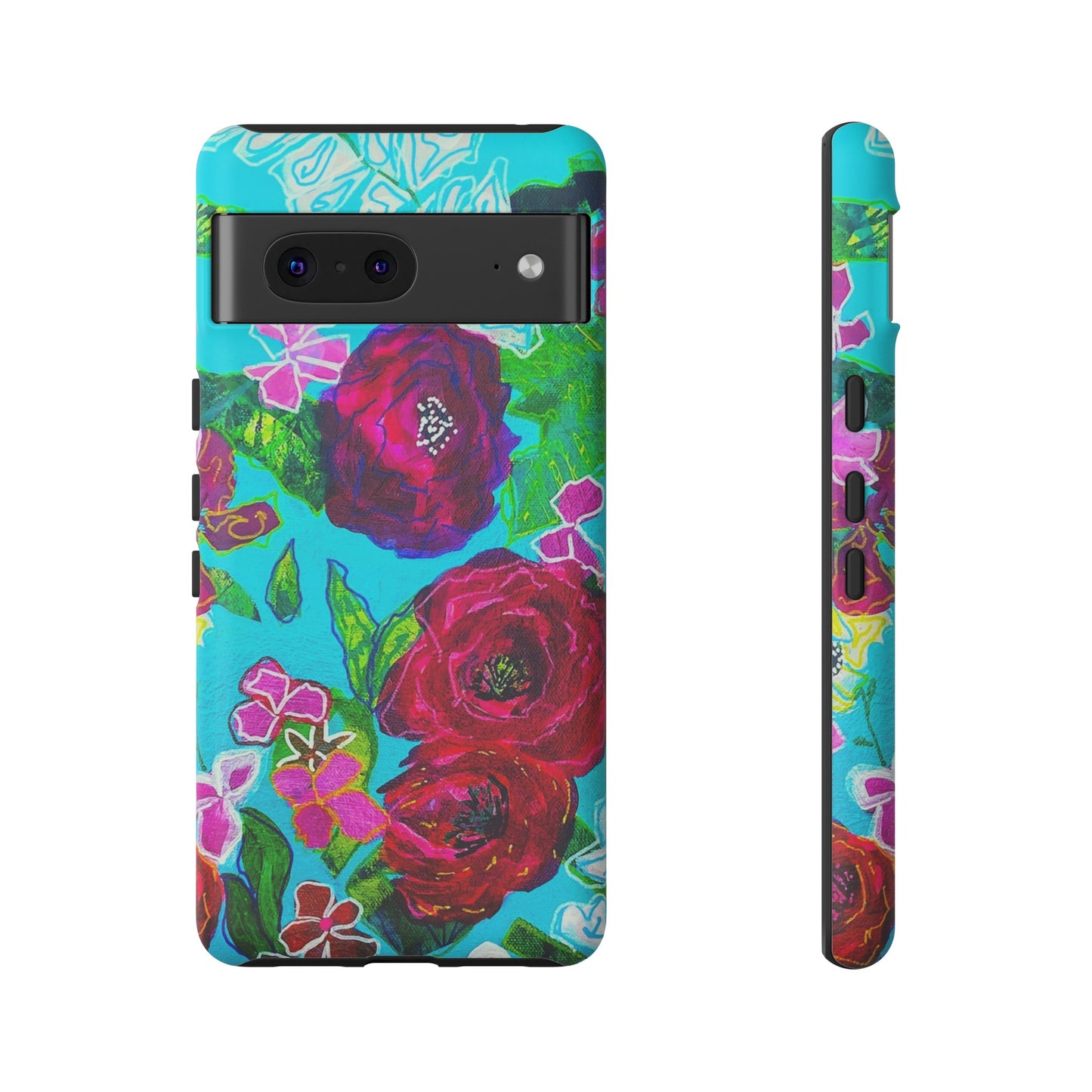 Bora Bora Flora Tough Phone Case