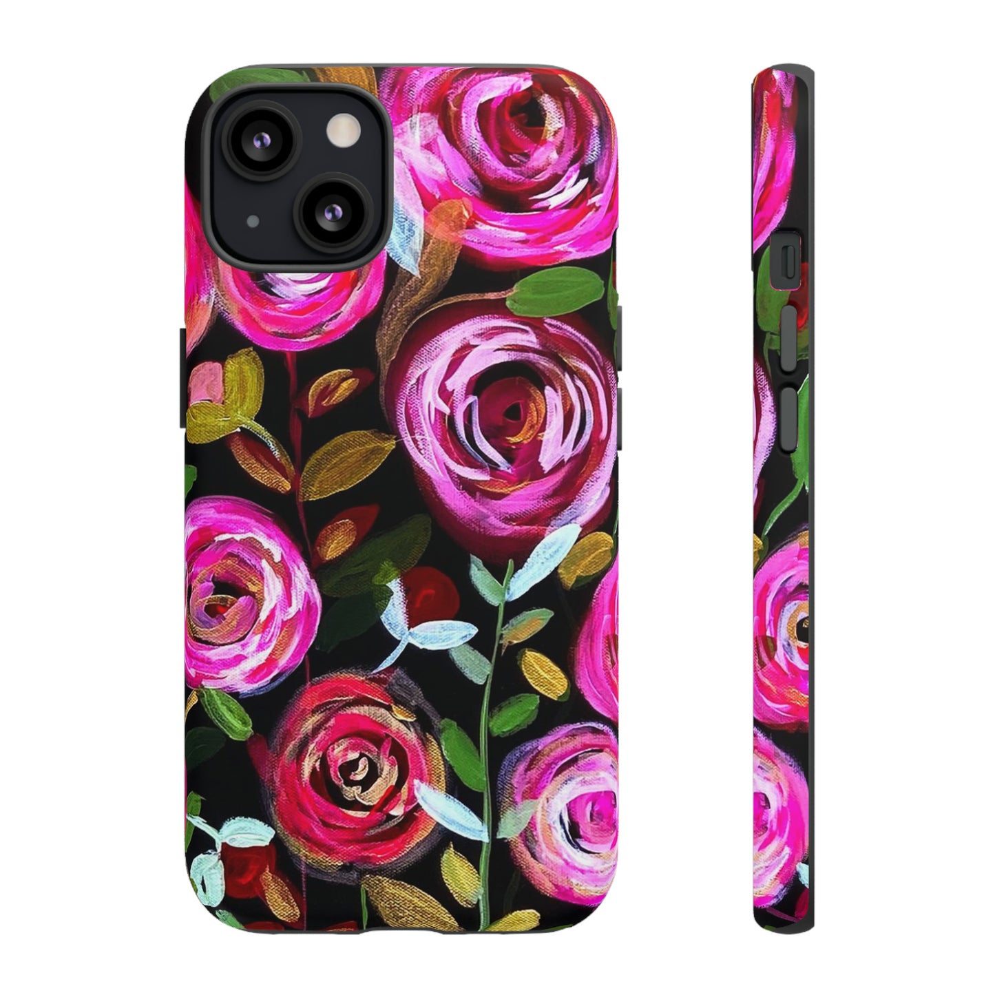 Midnight Blossoms Tough Phone Case