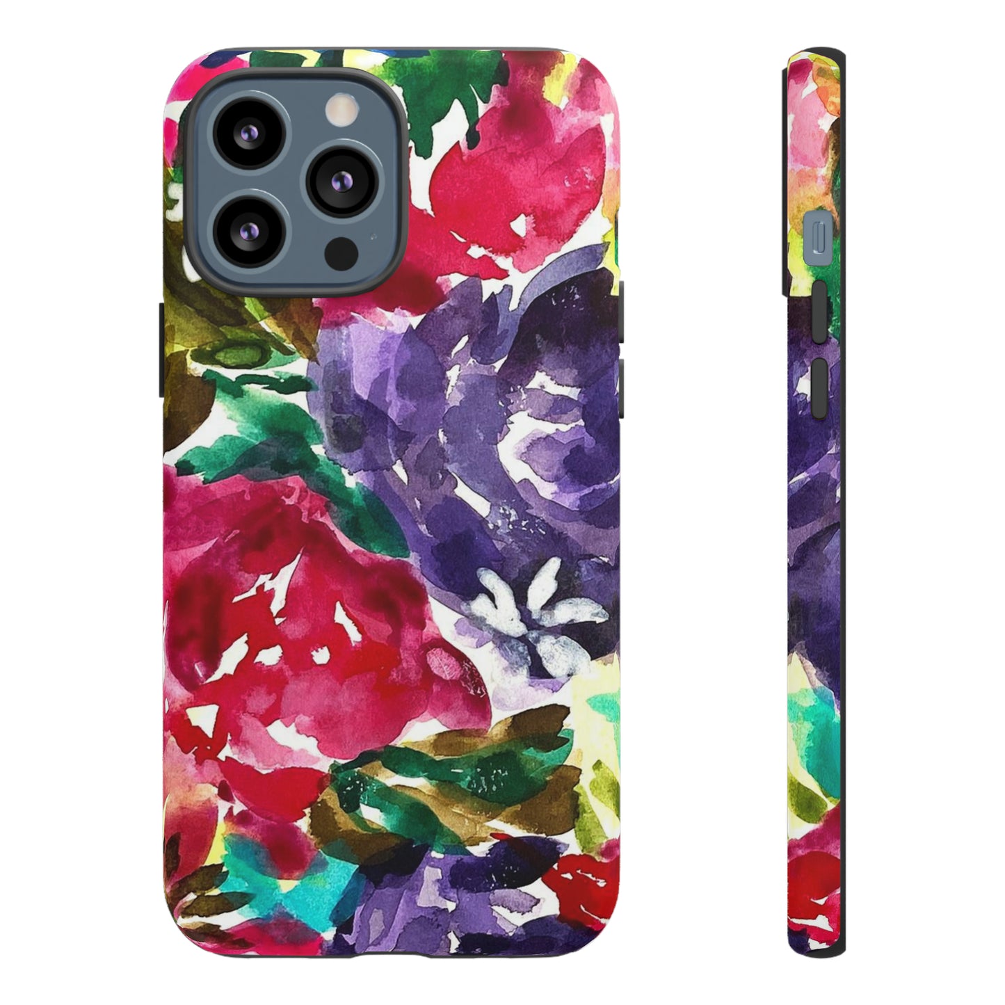 Floral Fusion Tough Phone Case