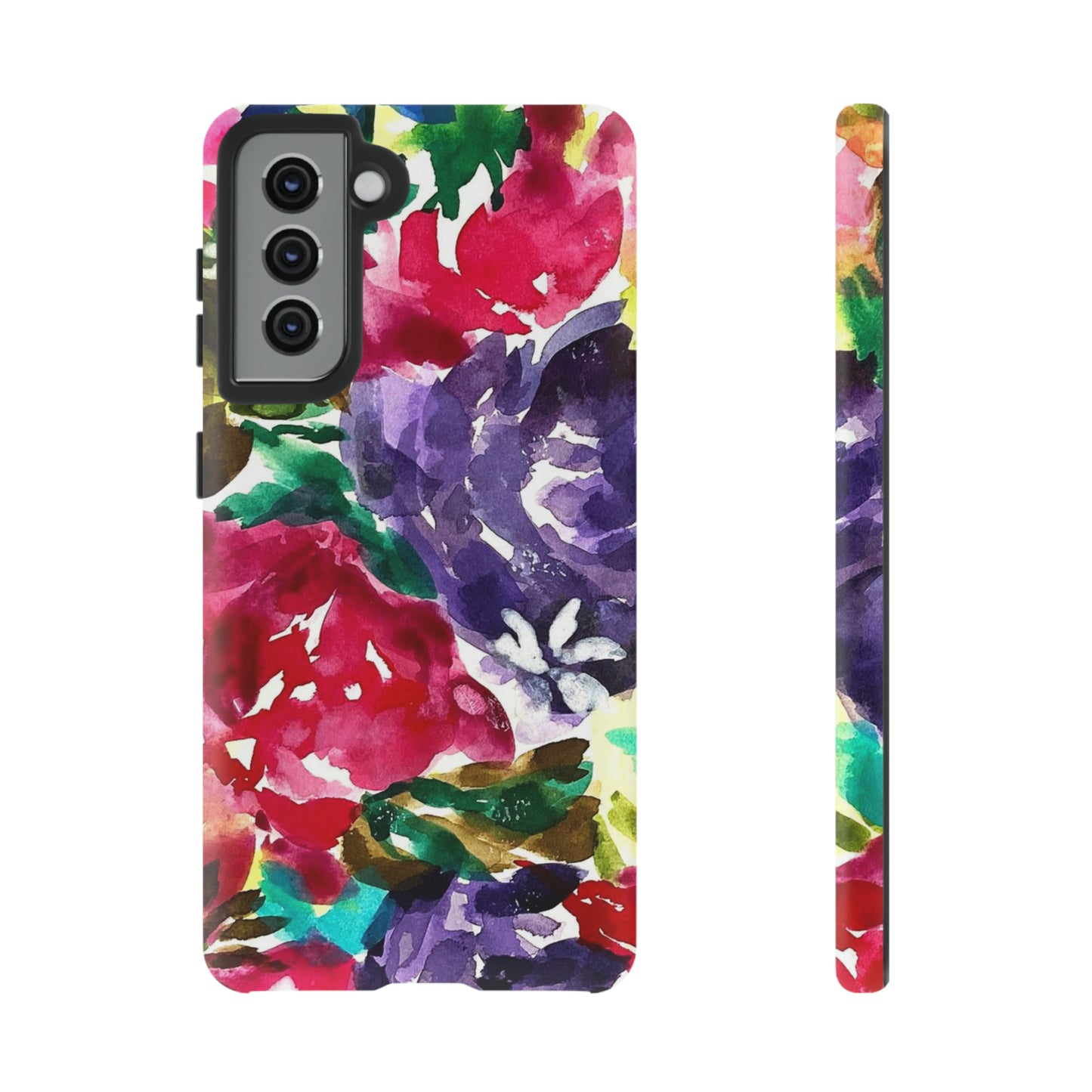 Floral Fusion Tough Phone Case