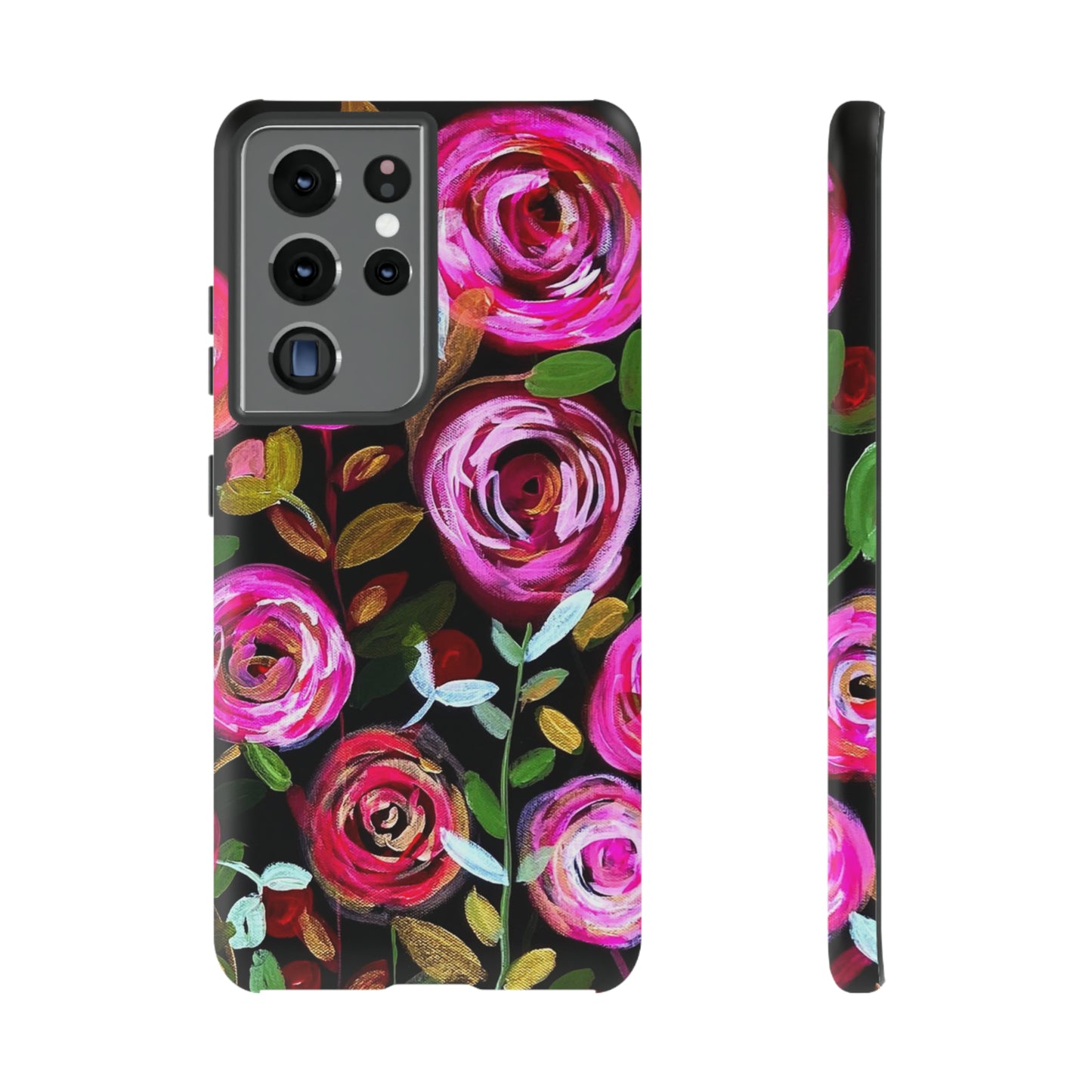 Midnight Blossoms Tough Phone Case