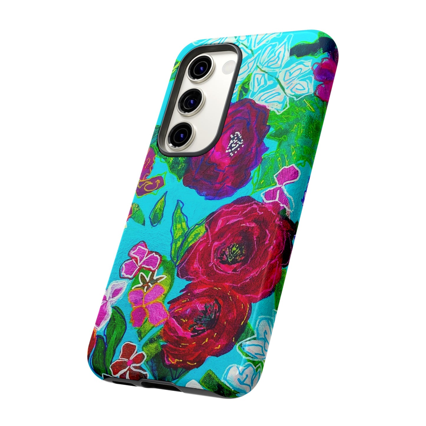 Bora Bora Flora Tough Phone Case