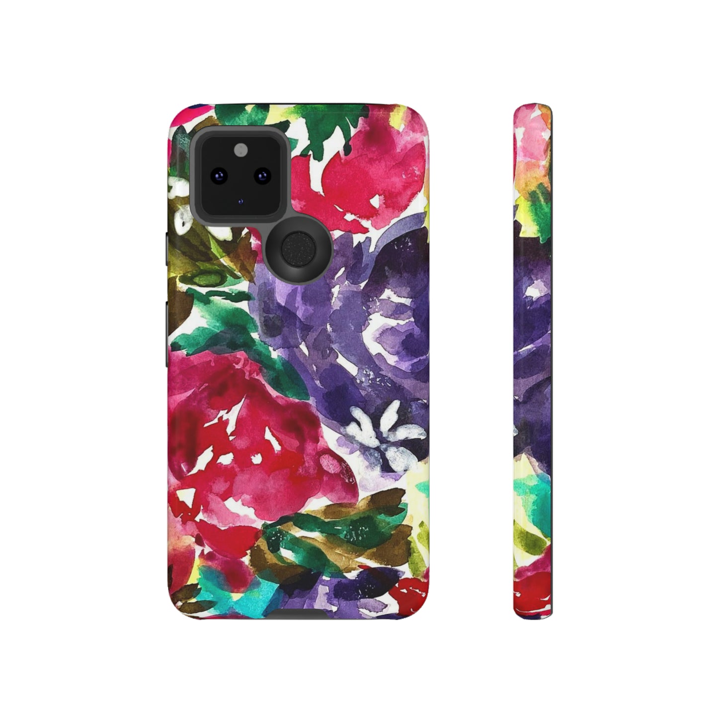 Floral Fusion Tough Phone Case