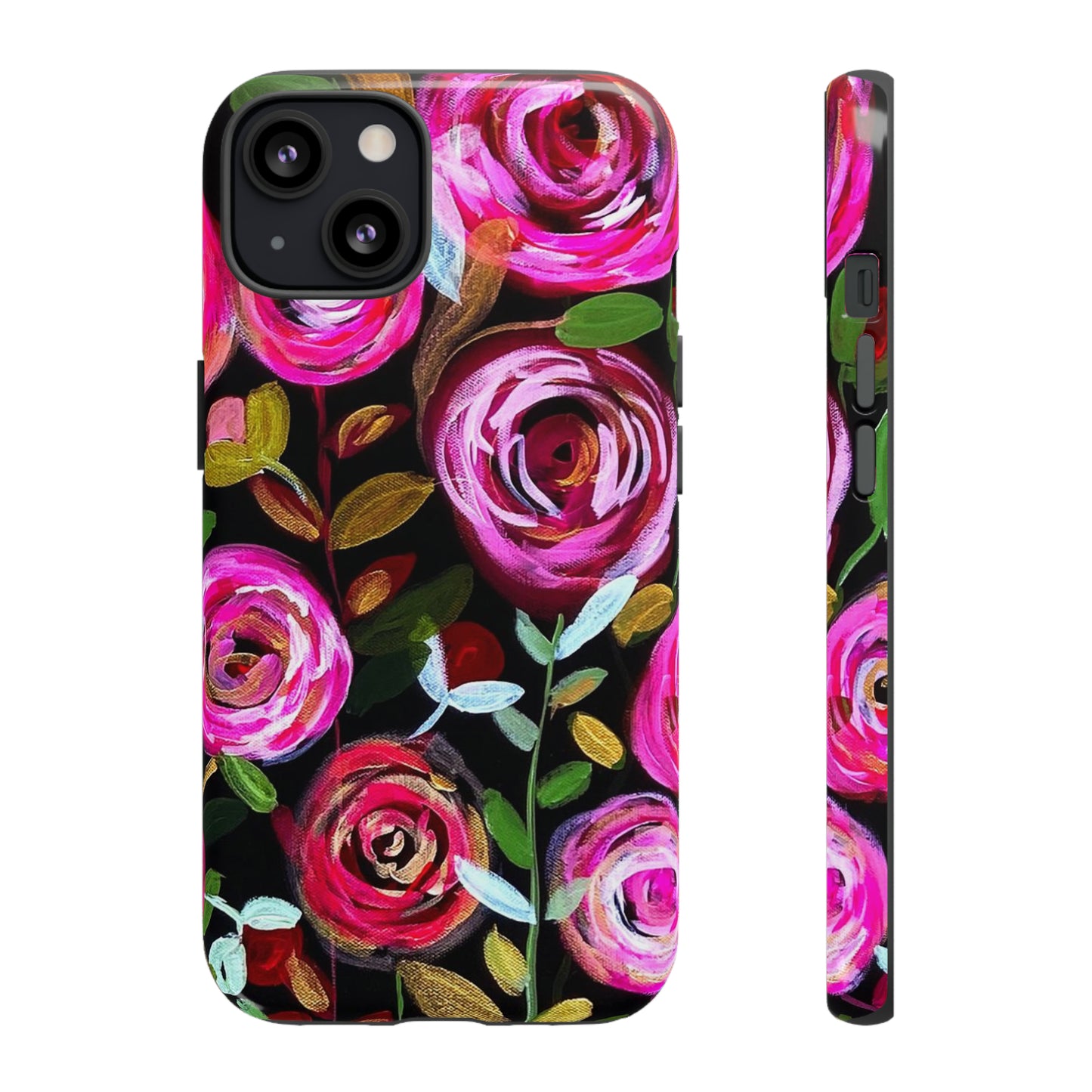 Midnight Blossoms Tough Phone Case