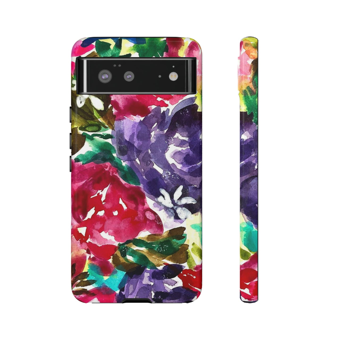 Floral Fusion Tough Phone Case