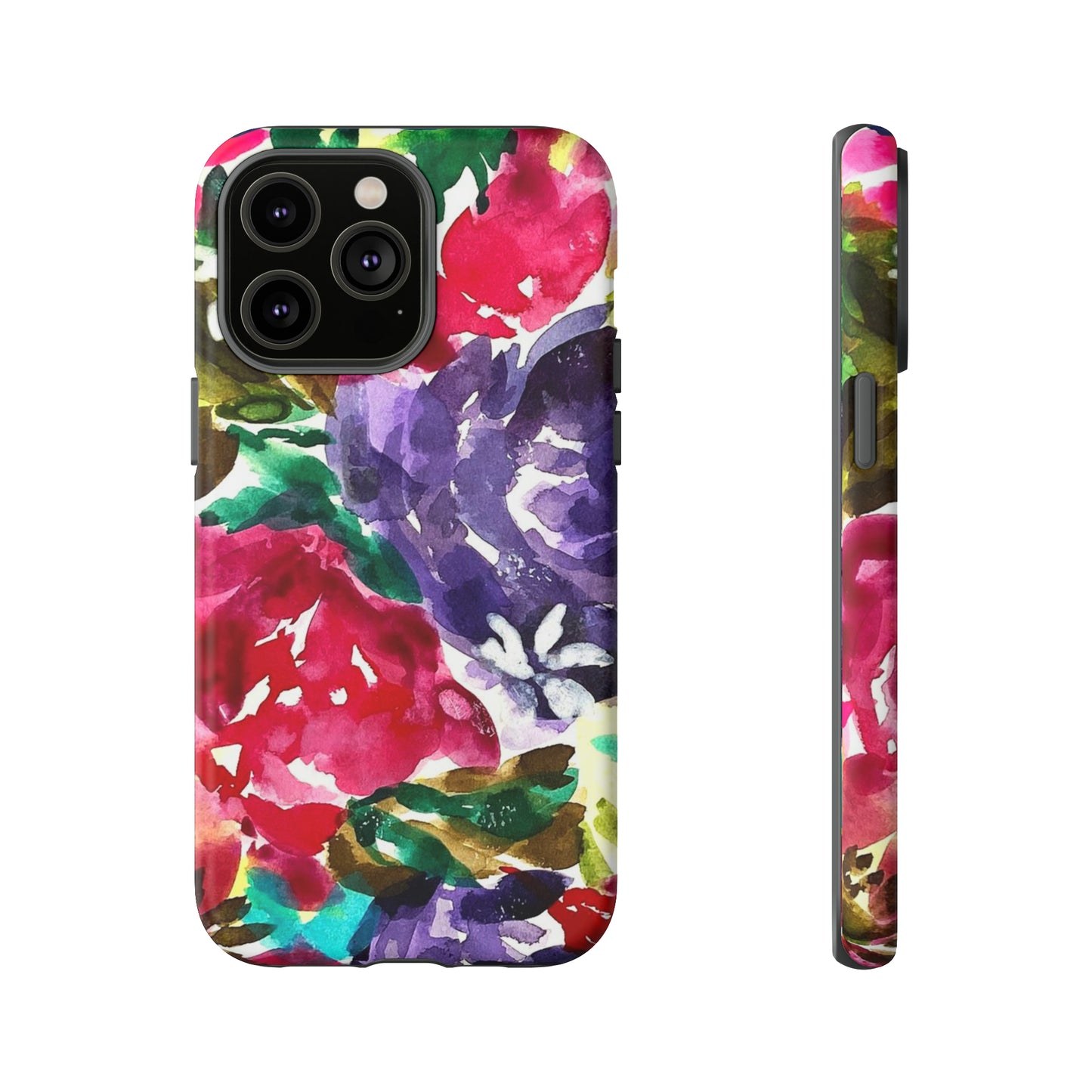 Floral Fusion Tough Phone Case