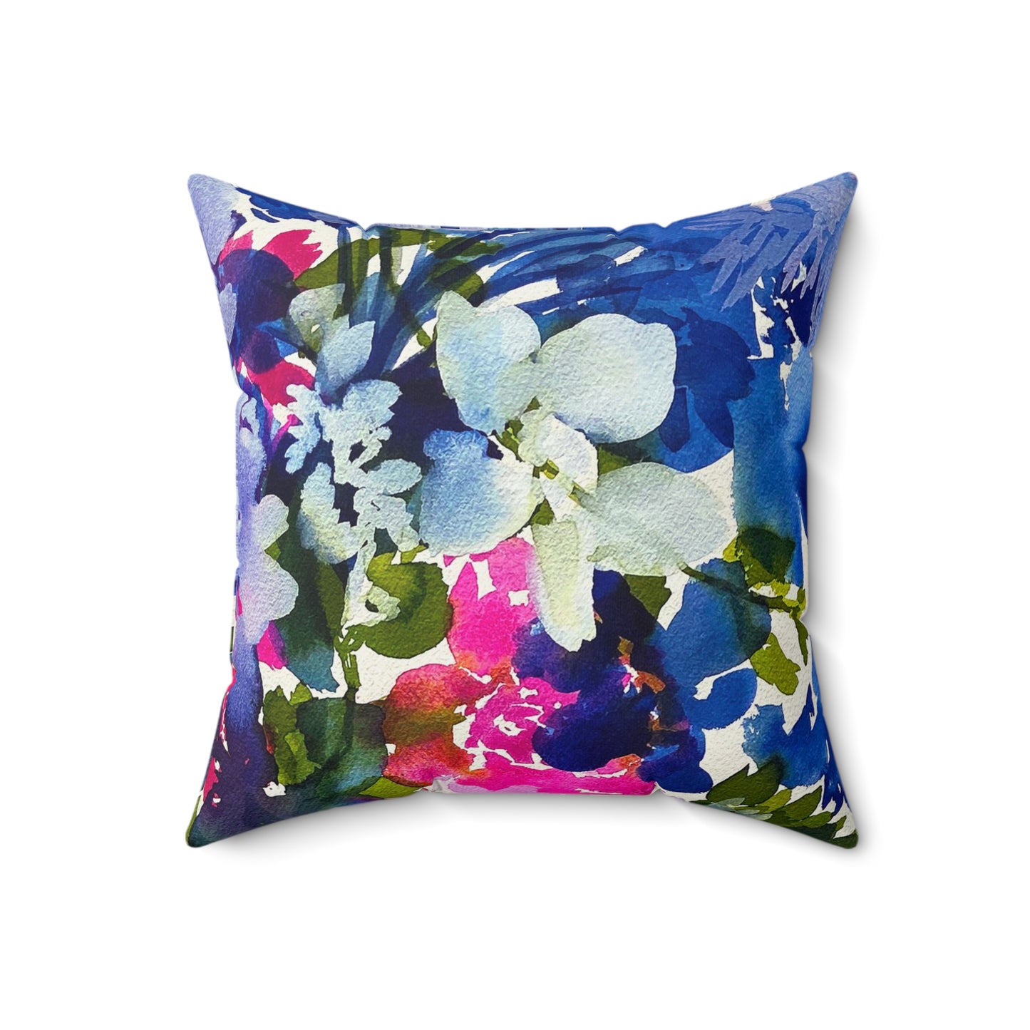 Blue Hawaii Throw Pillow