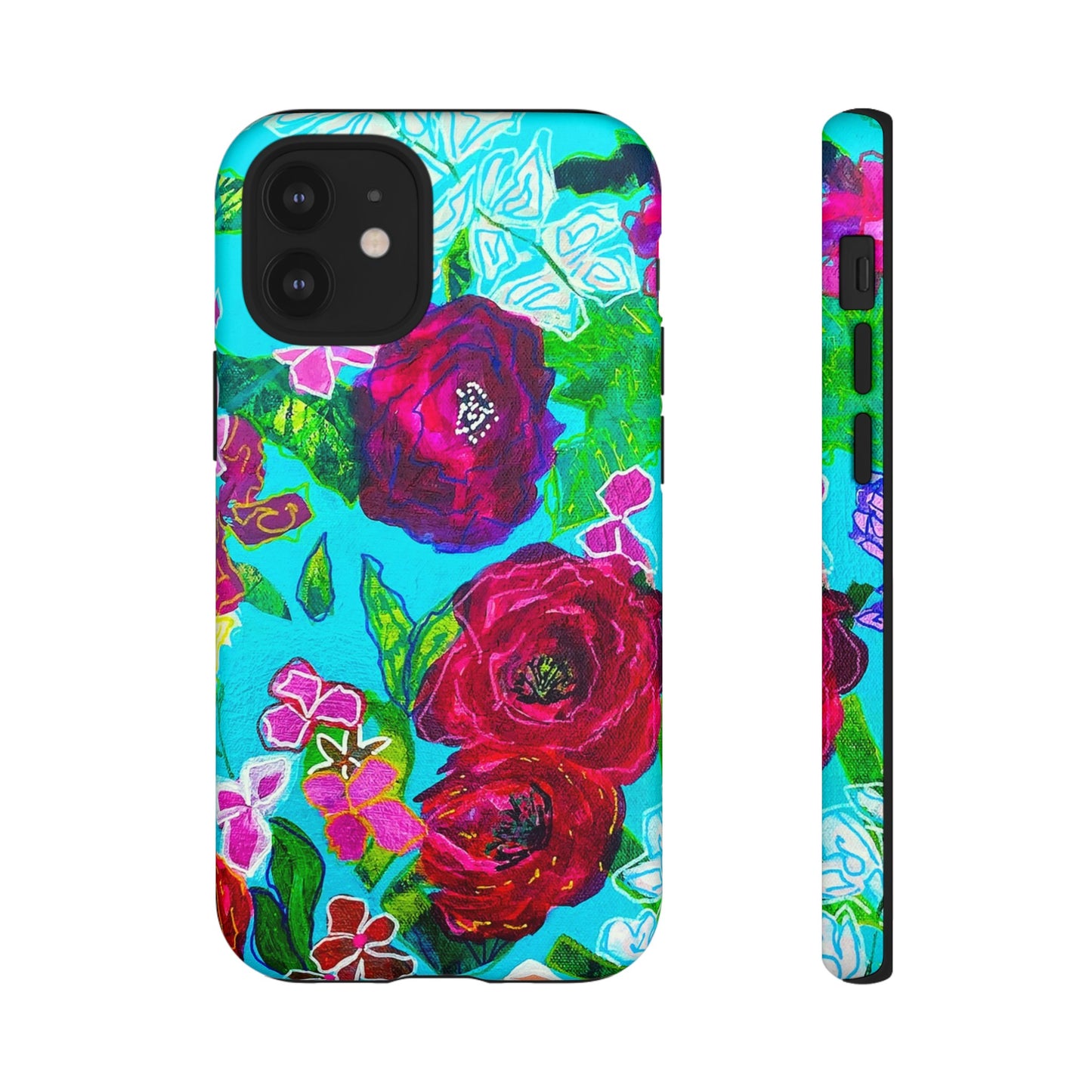 Bora Bora Flora Tough Phone Case