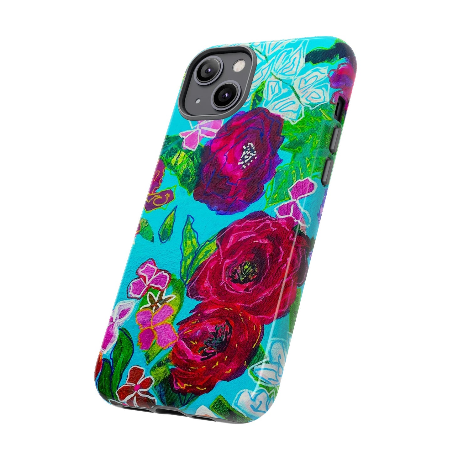 Bora Bora Flora Tough Phone Case