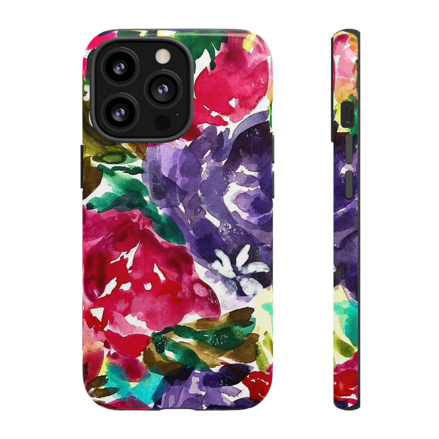 Floral Fusion Tough Phone Case