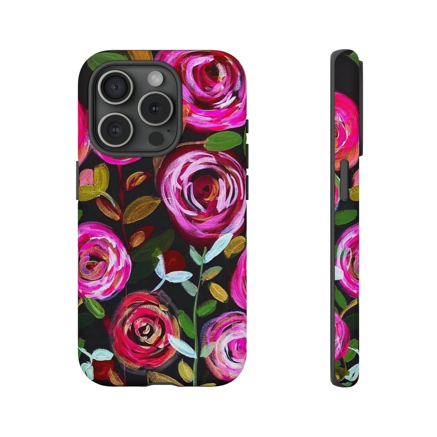 Midnight Blossoms Tough Phone Case