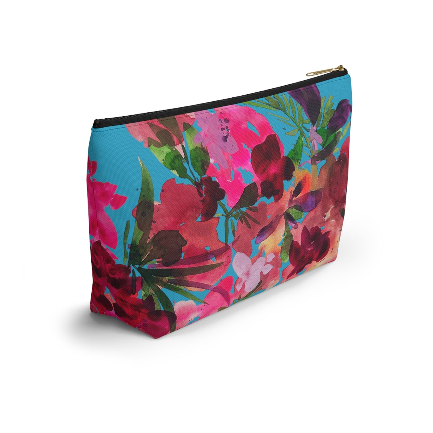 MayFlowers Turquoise Accessory Bag