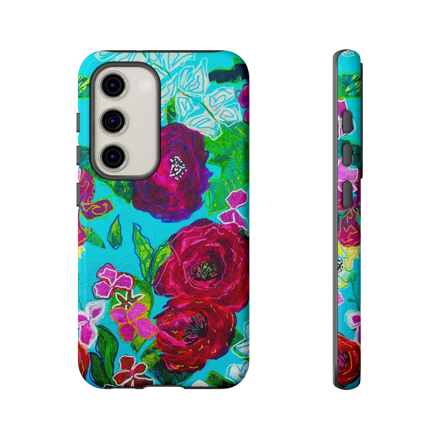 Bora Bora Flora Tough Phone Case