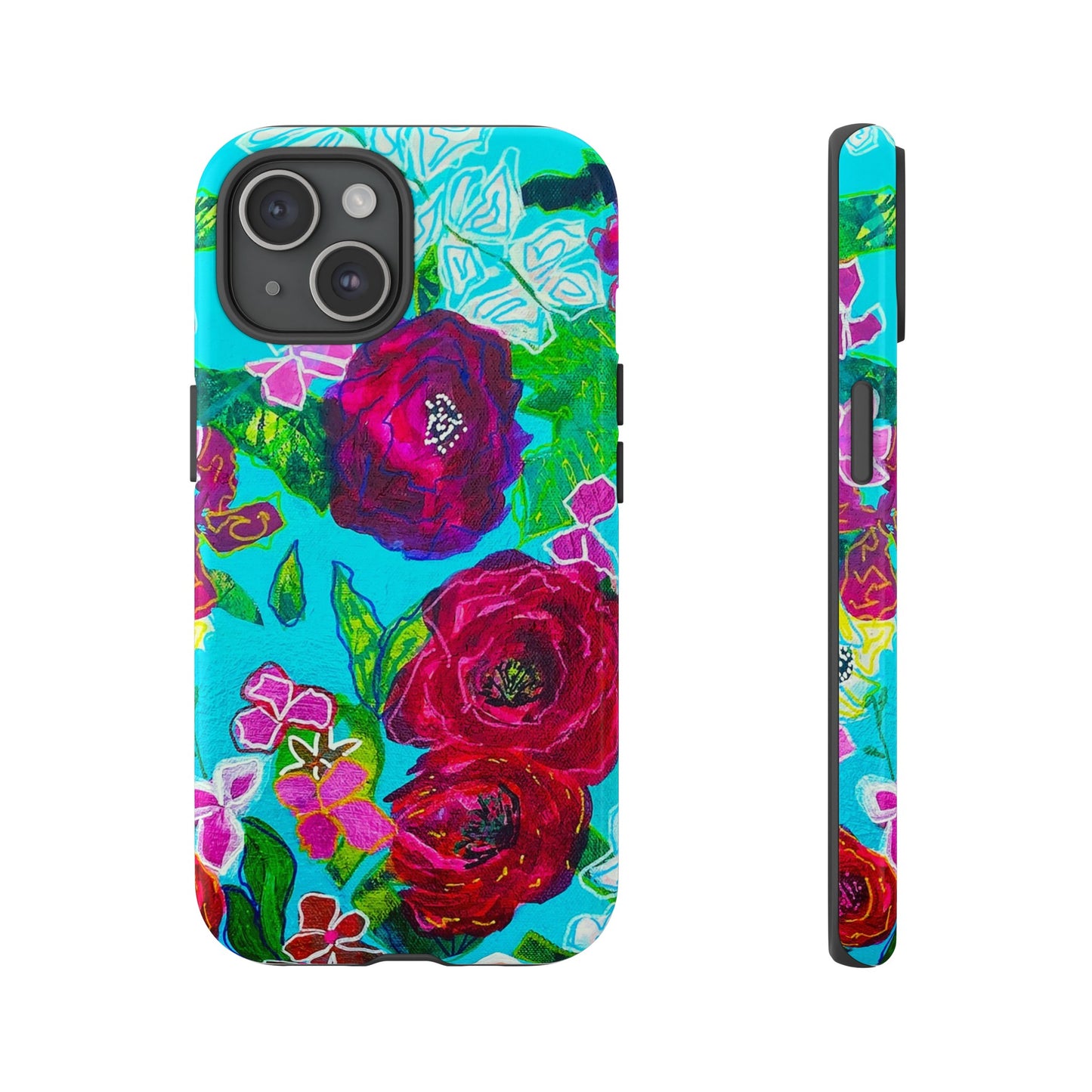 Bora Bora Flora Tough Phone Case