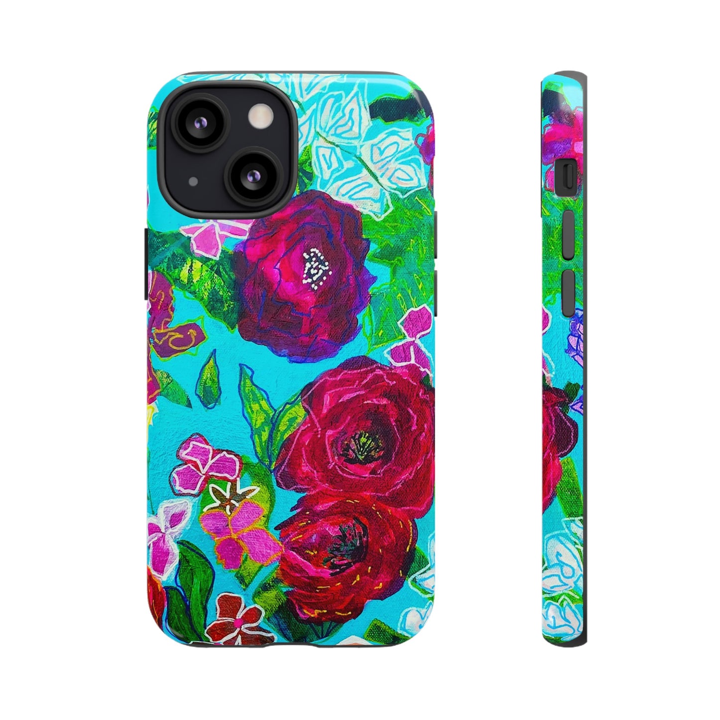 Bora Bora Flora Tough Phone Case