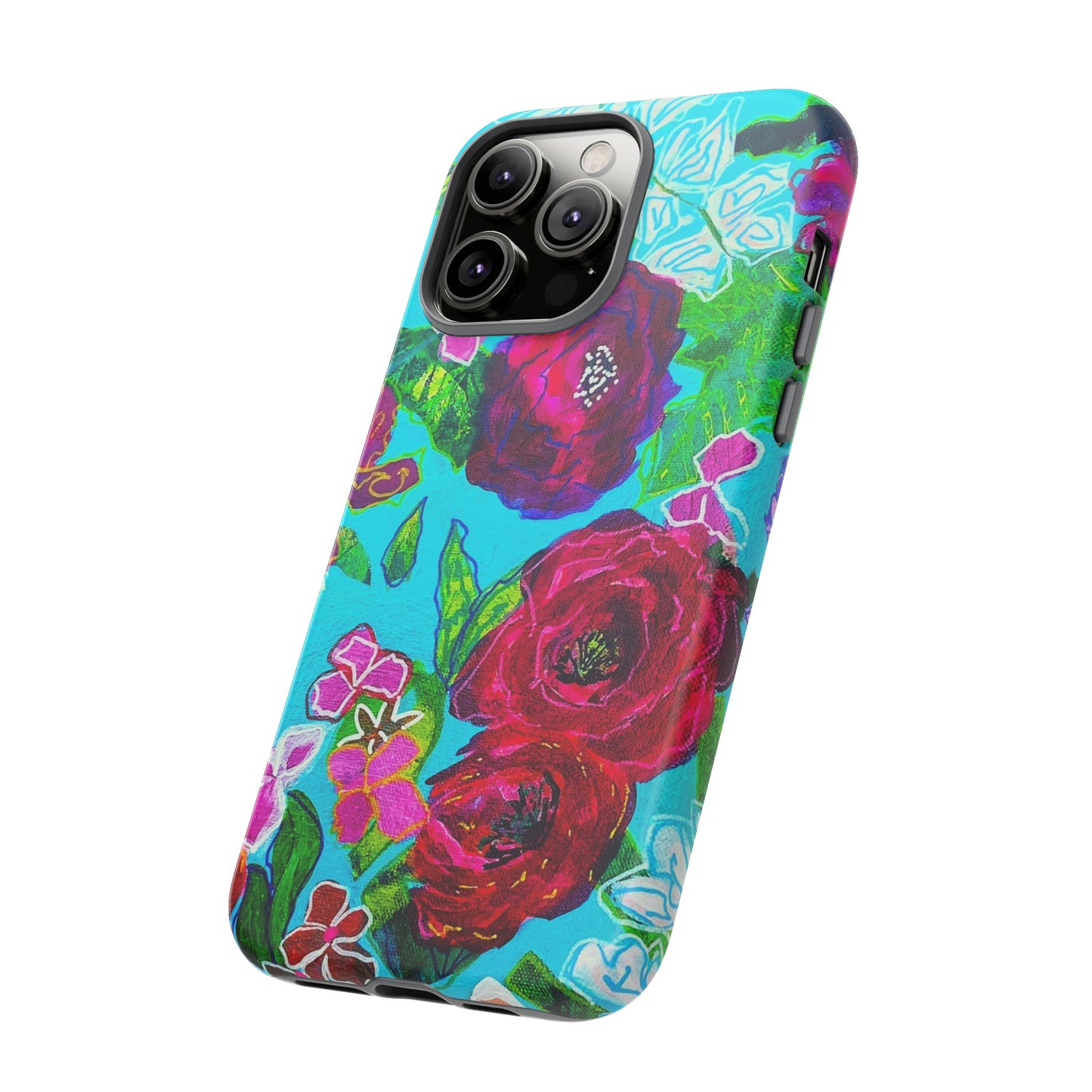 Bora Bora Flora Tough Phone Case