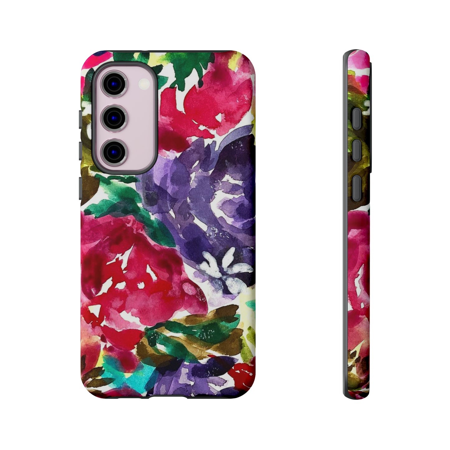 Floral Fusion Tough Phone Case