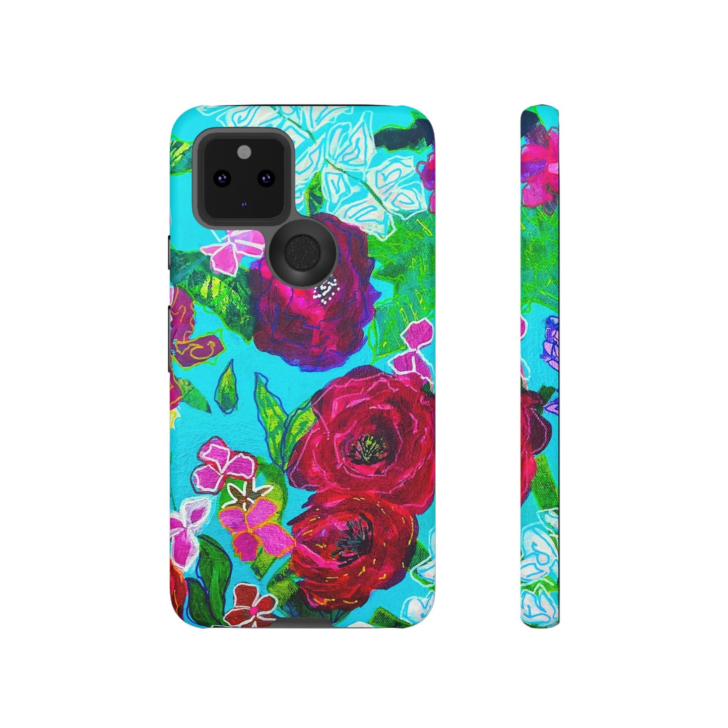 Bora Bora Flora Tough Phone Case