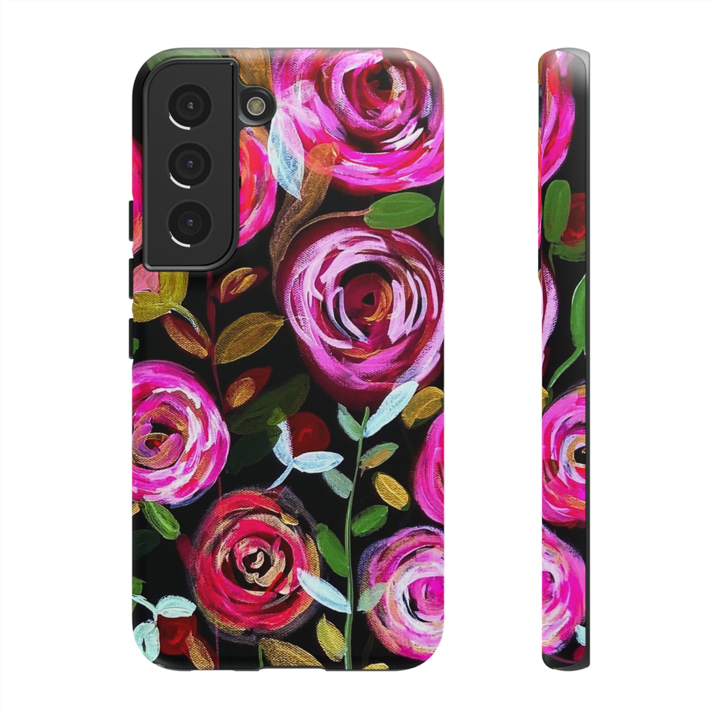 Midnight Blossoms Tough Phone Case