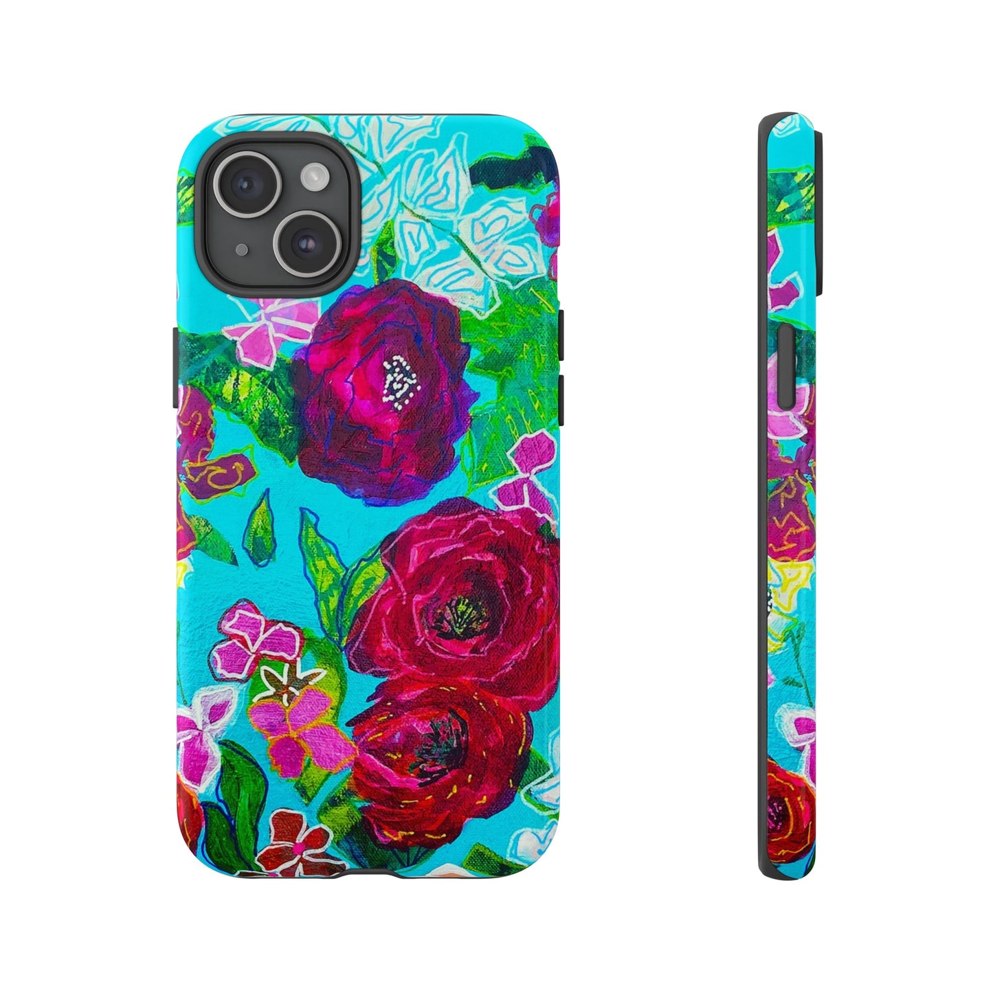 Bora Bora Flora Tough Phone Case