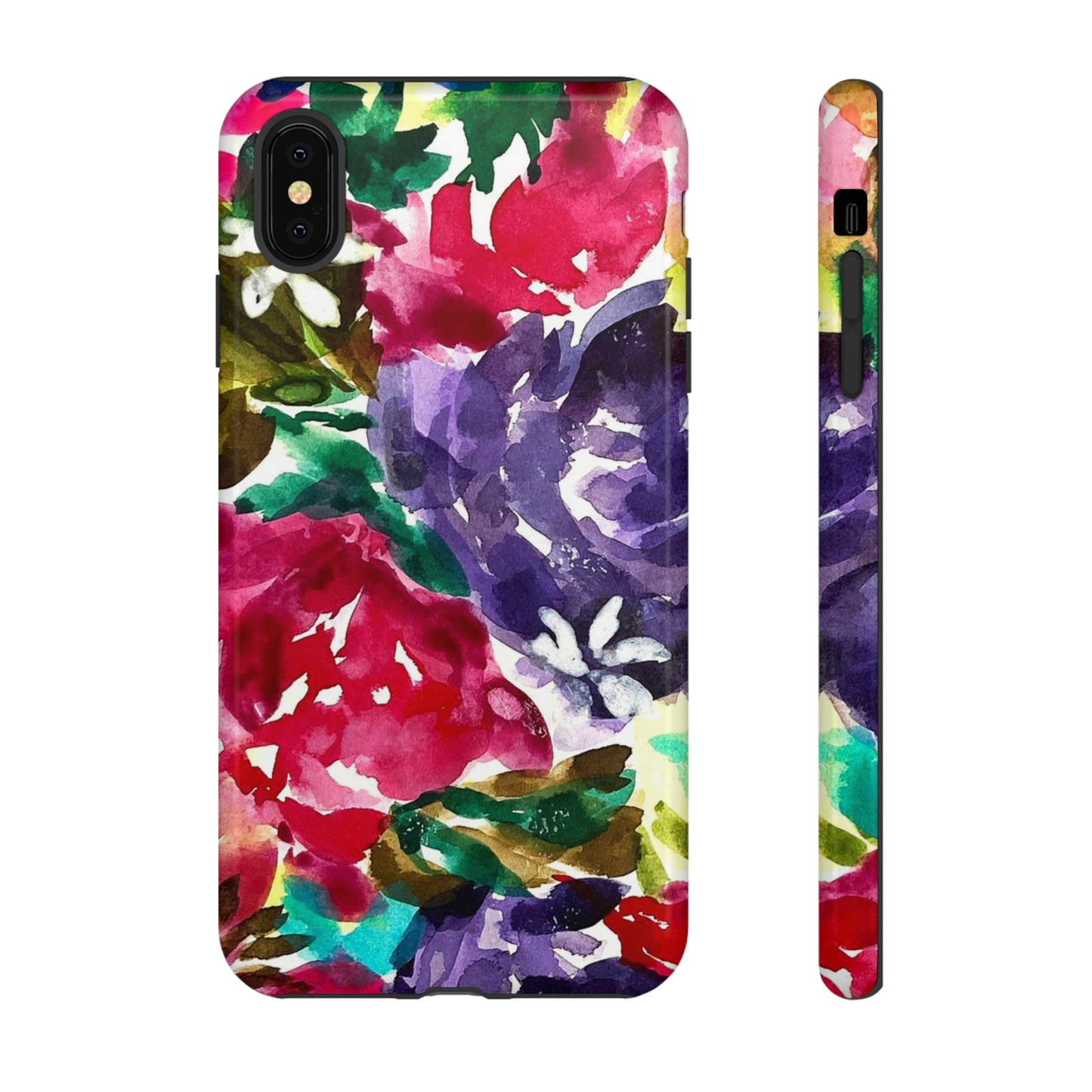 Floral Fusion Tough Phone Case