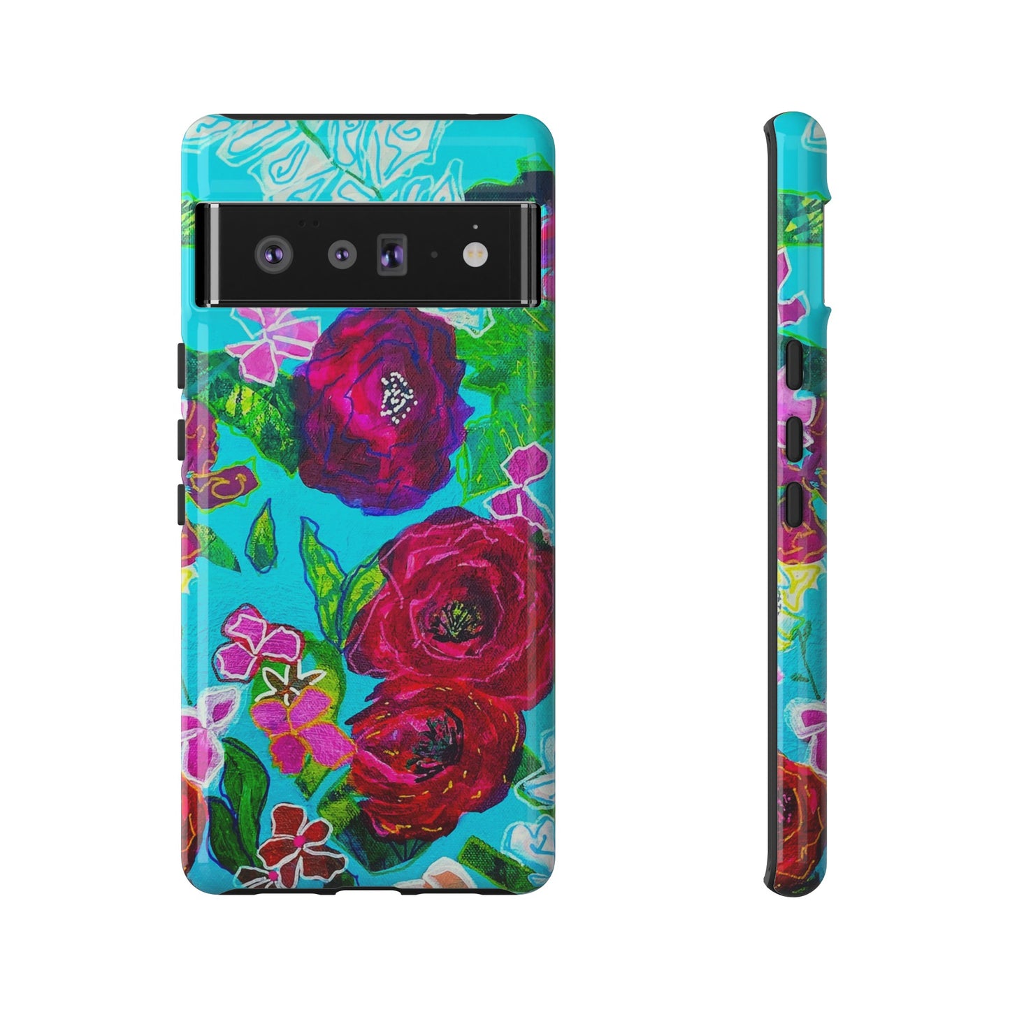 Bora Bora Flora Tough Phone Case