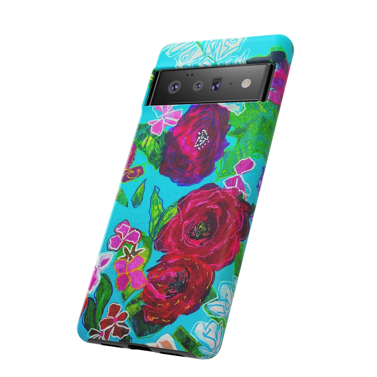 Bora Bora Flora Tough Phone Case