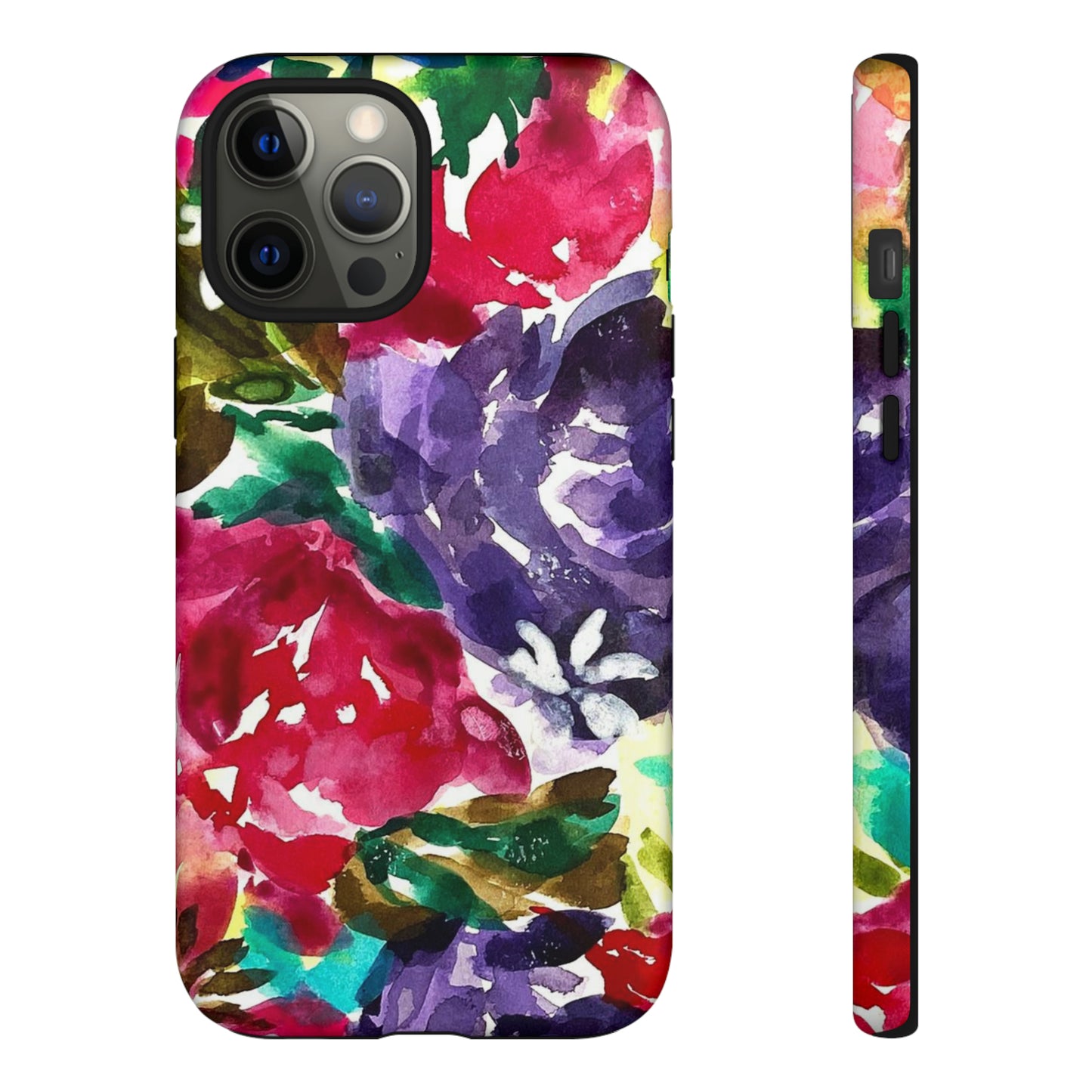 Floral Fusion Tough Phone Case