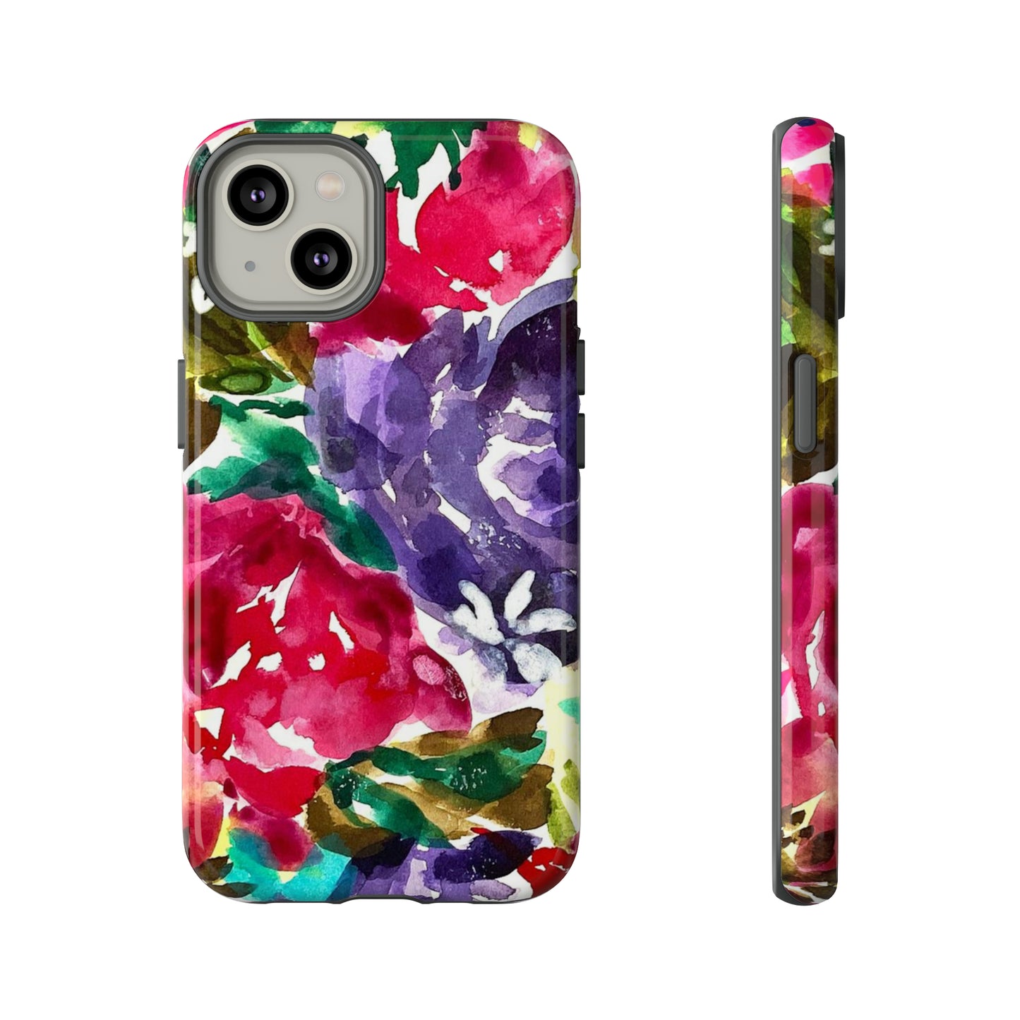 Floral Fusion Tough Phone Case