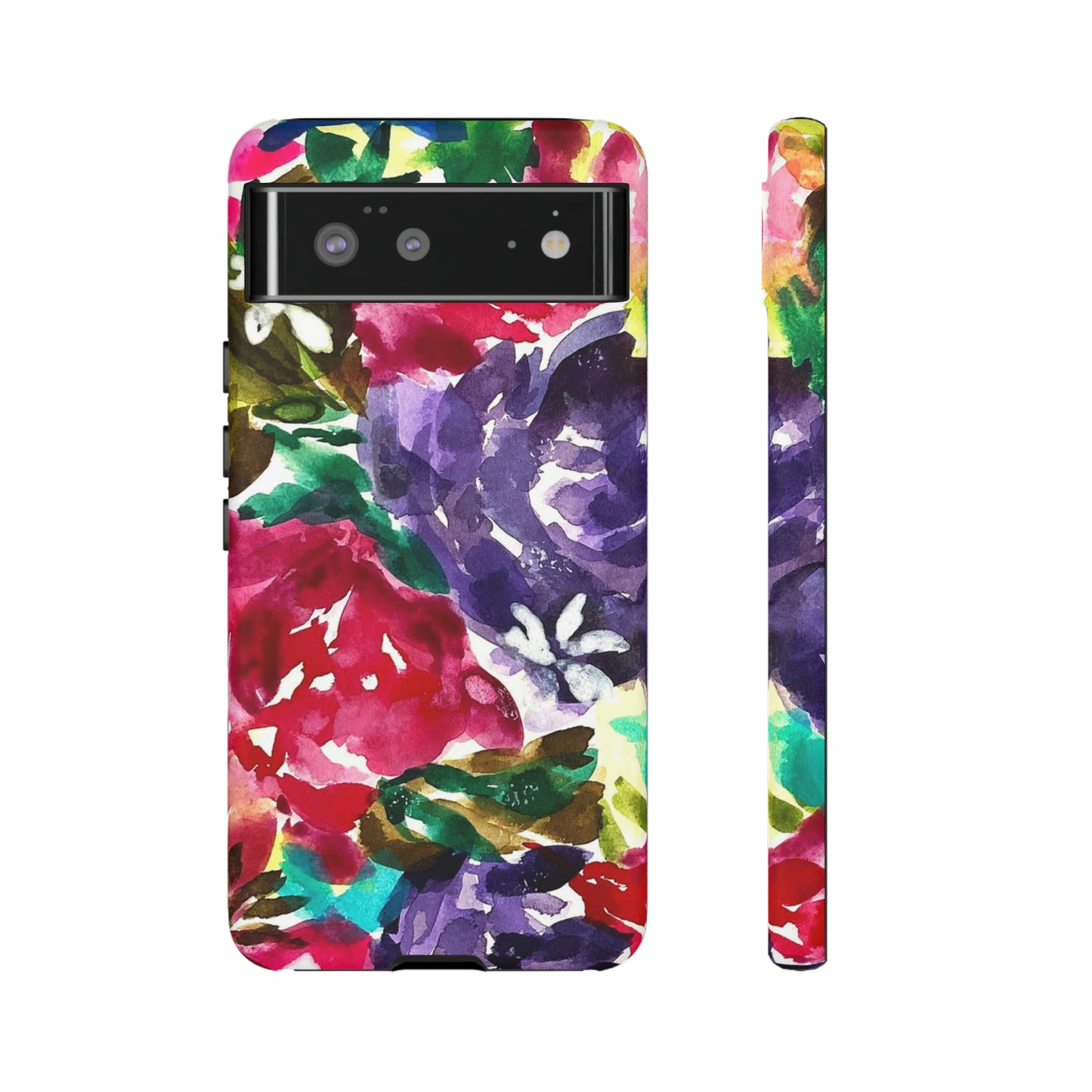 Floral Fusion Tough Phone Case