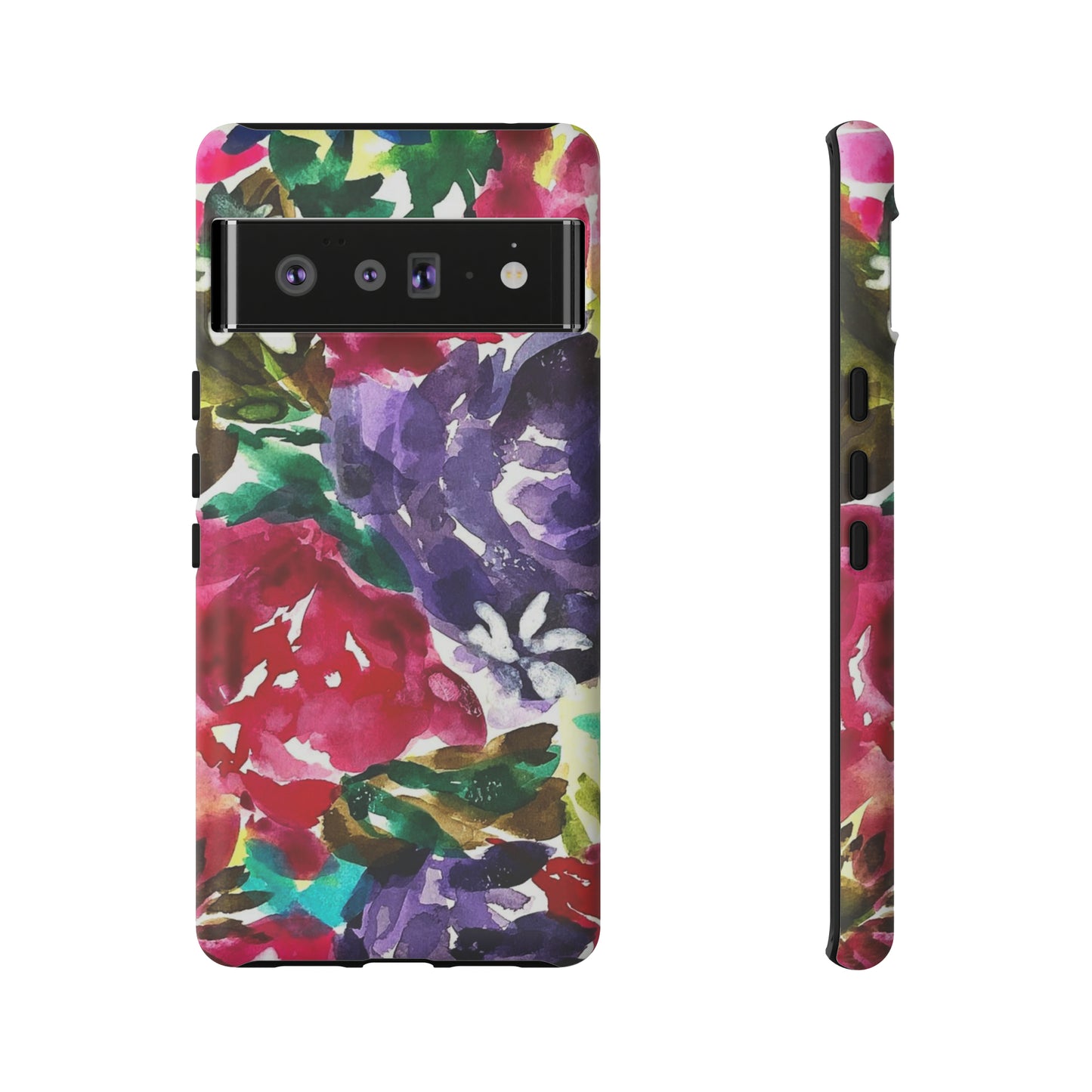 Floral Fusion Tough Phone Case