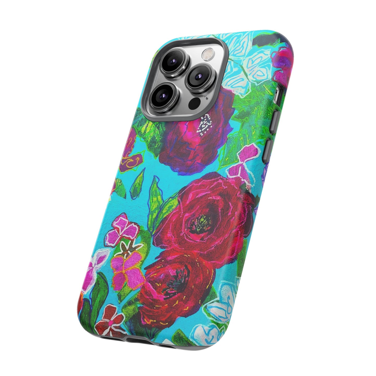 Bora Bora Flora Tough Phone Case