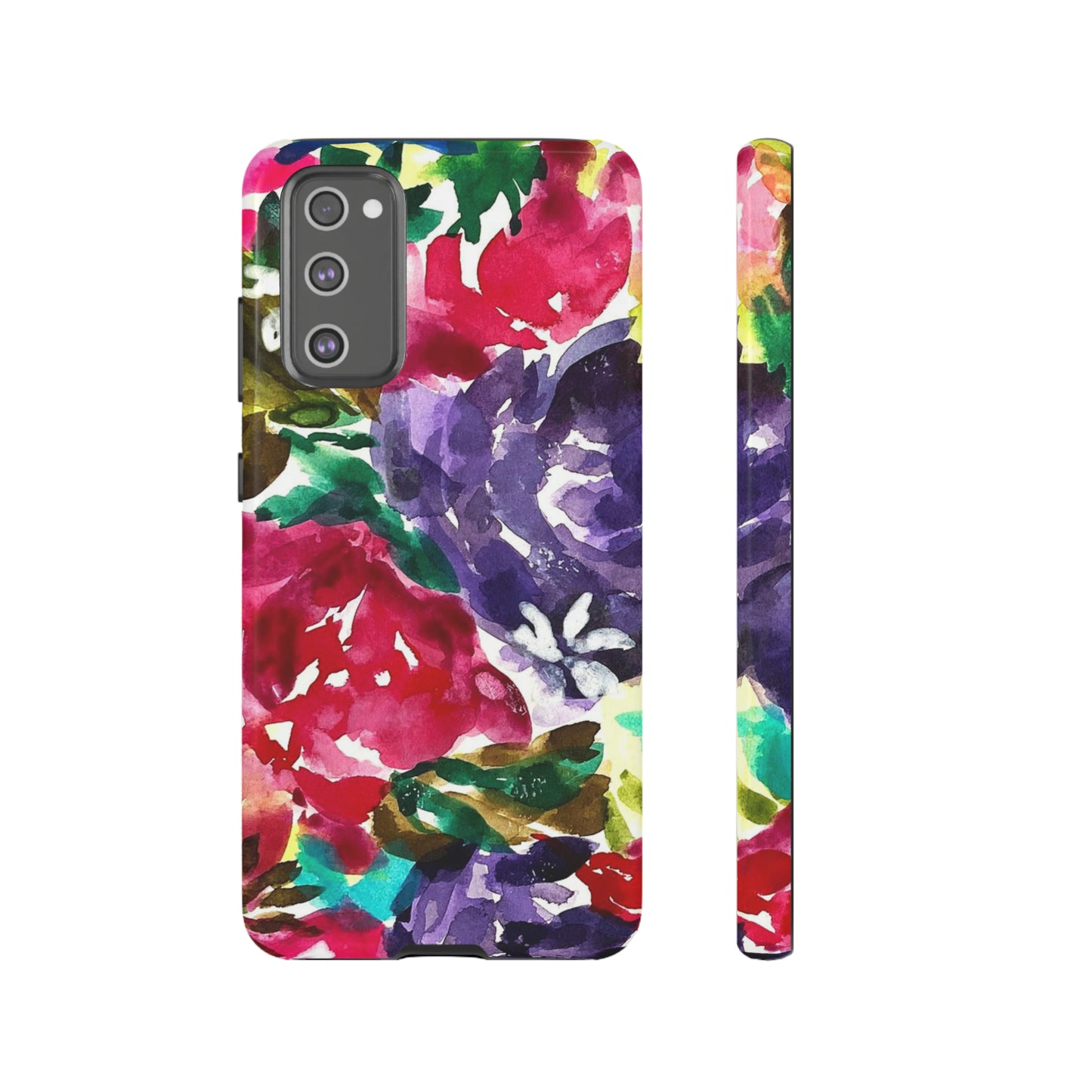 Floral Fusion Tough Phone Case