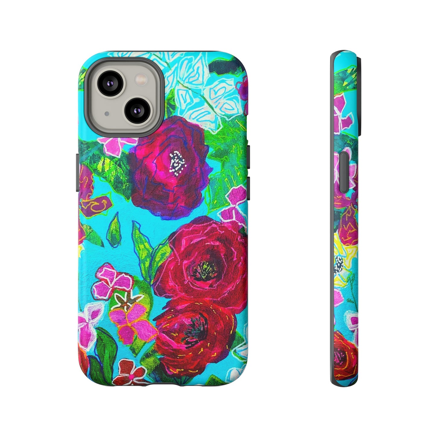 Bora Bora Flora Tough Phone Case