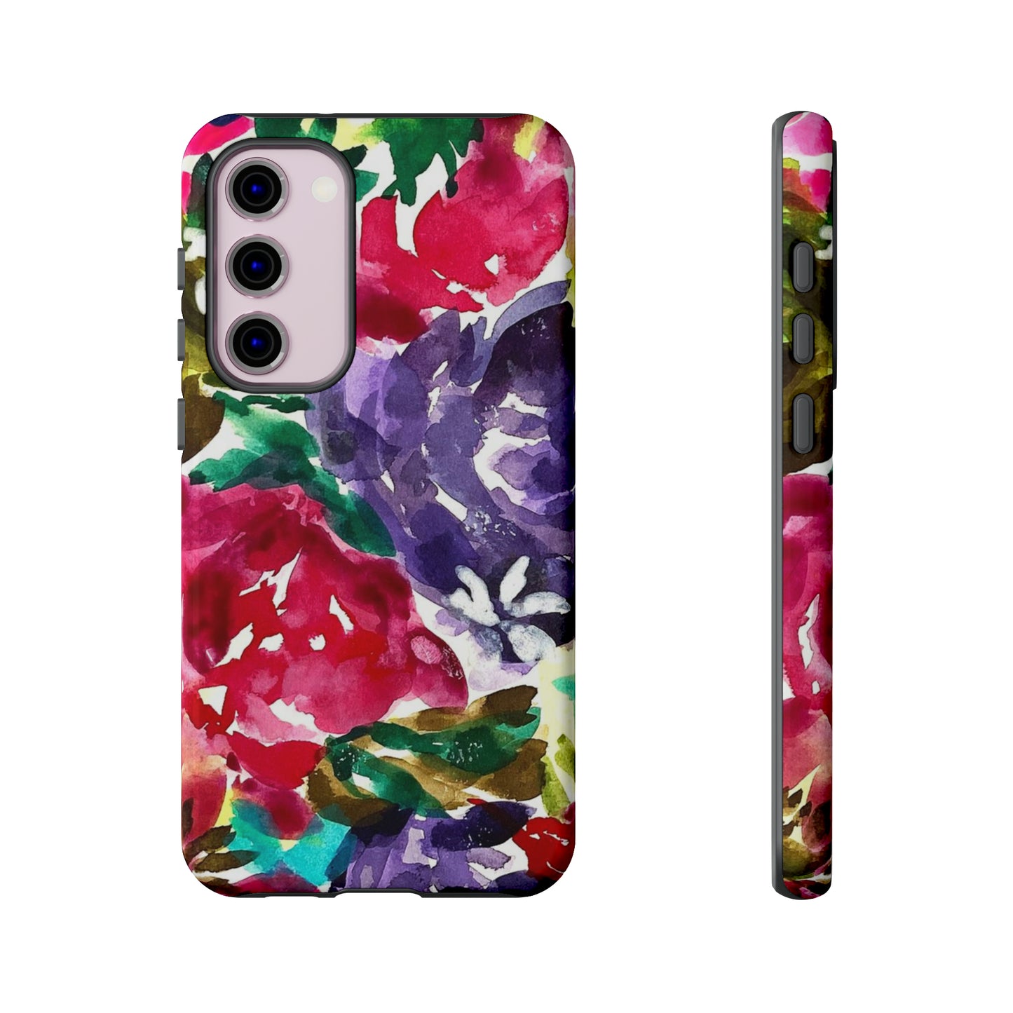 Floral Fusion Tough Phone Case