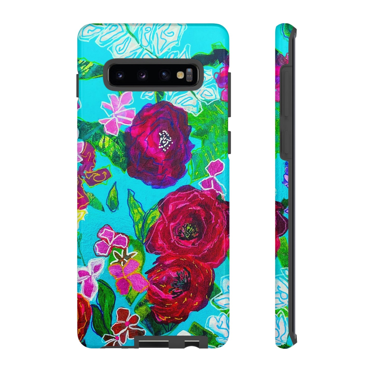 Bora Bora Flora Tough Phone Case