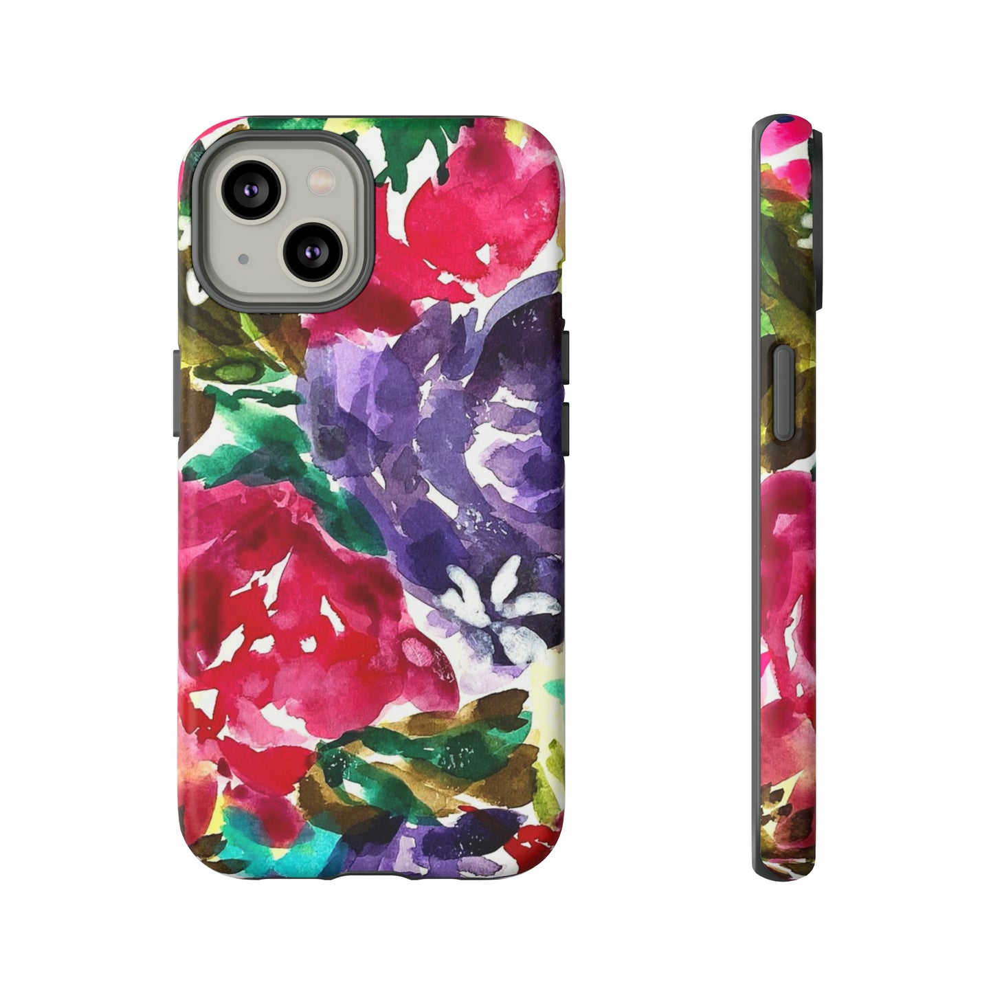 Floral Fusion Tough Phone Case