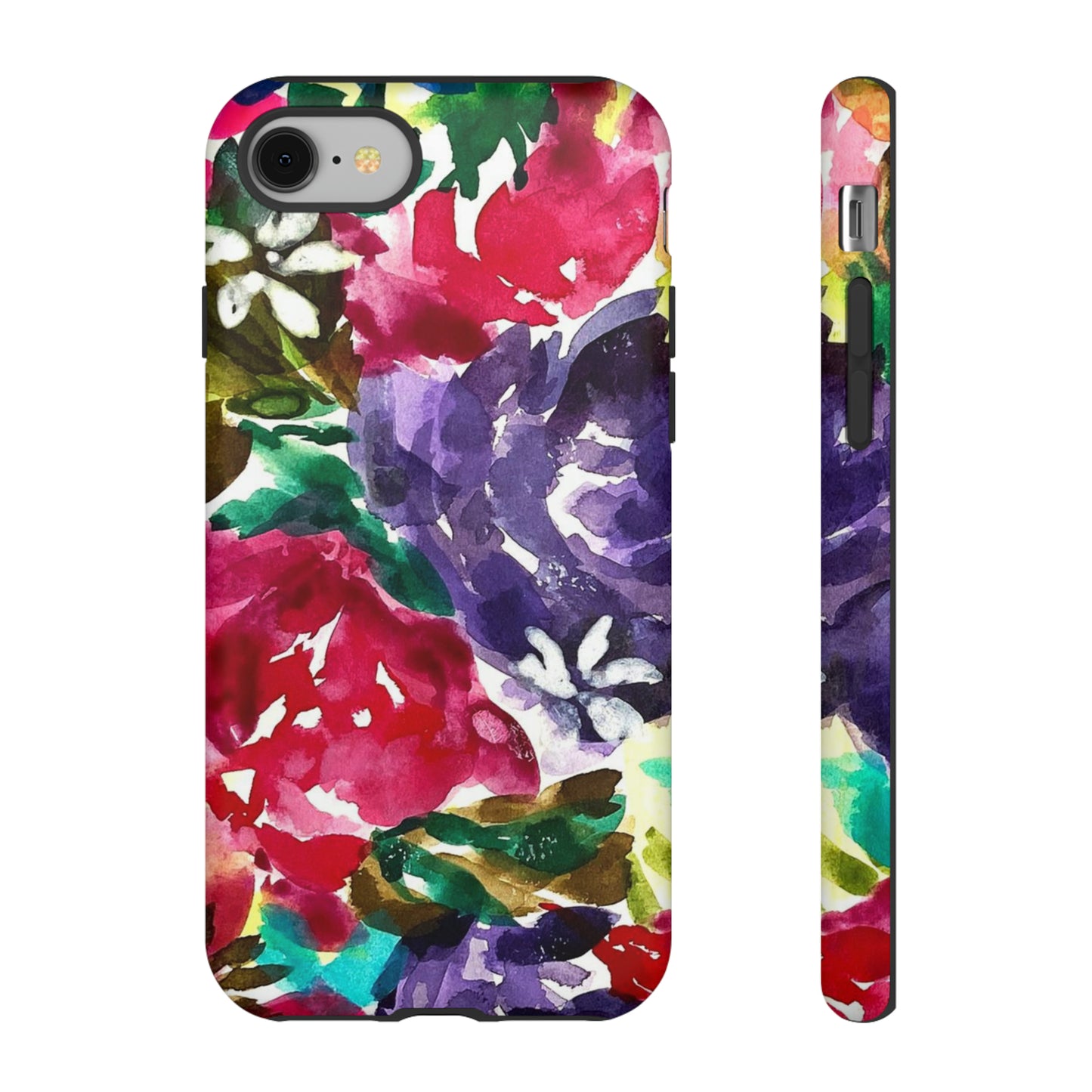 Floral Fusion Tough Phone Case