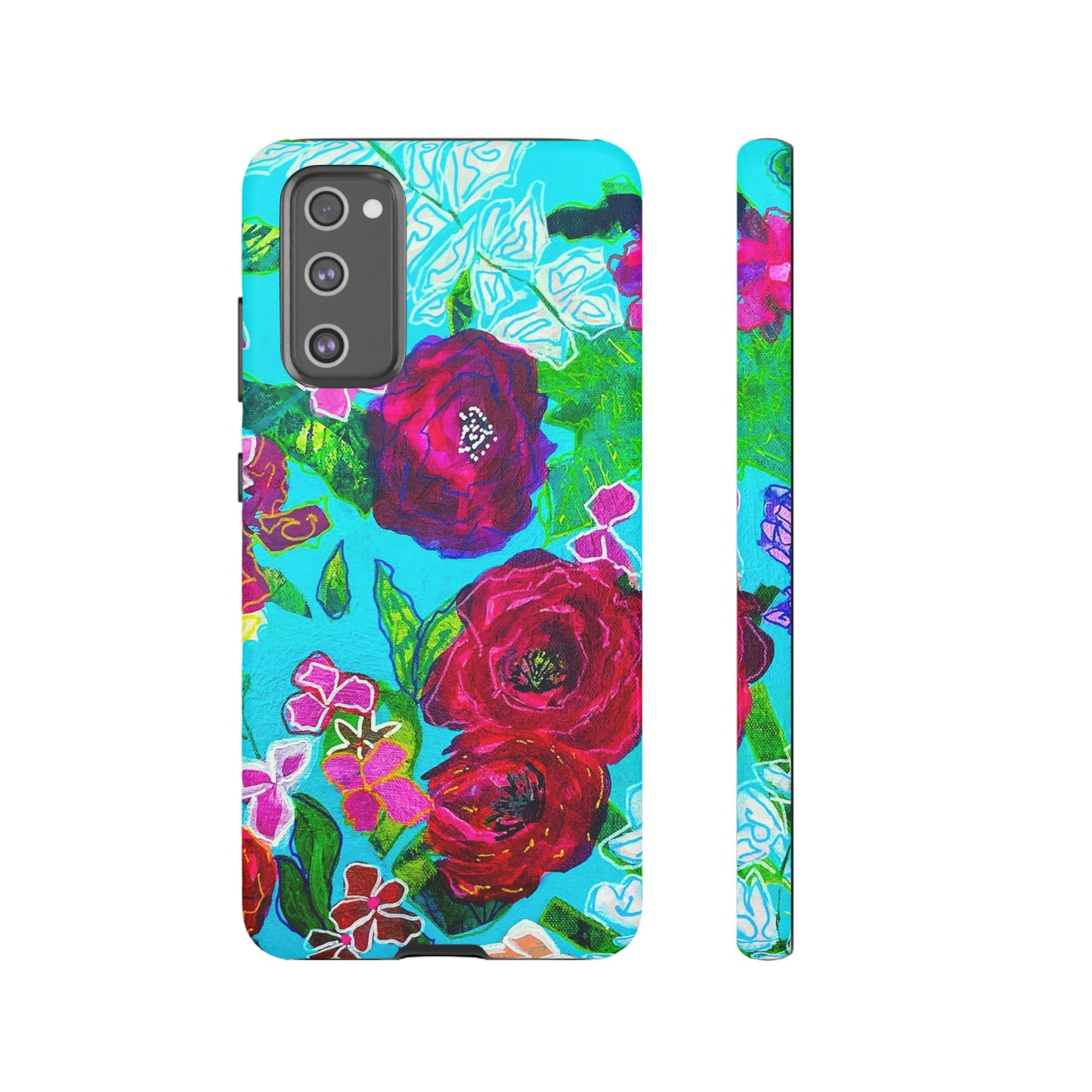 Bora Bora Flora Tough Phone Case