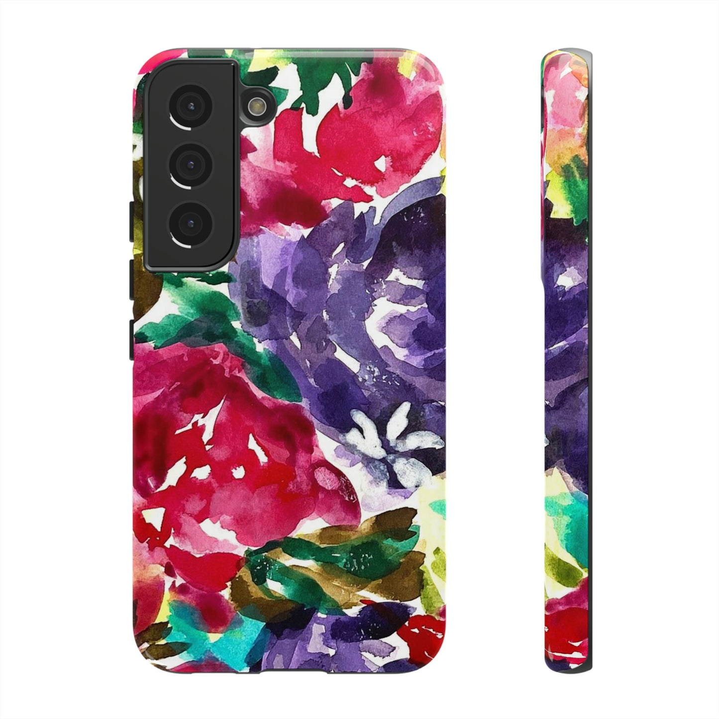 Floral Fusion Tough Phone Case