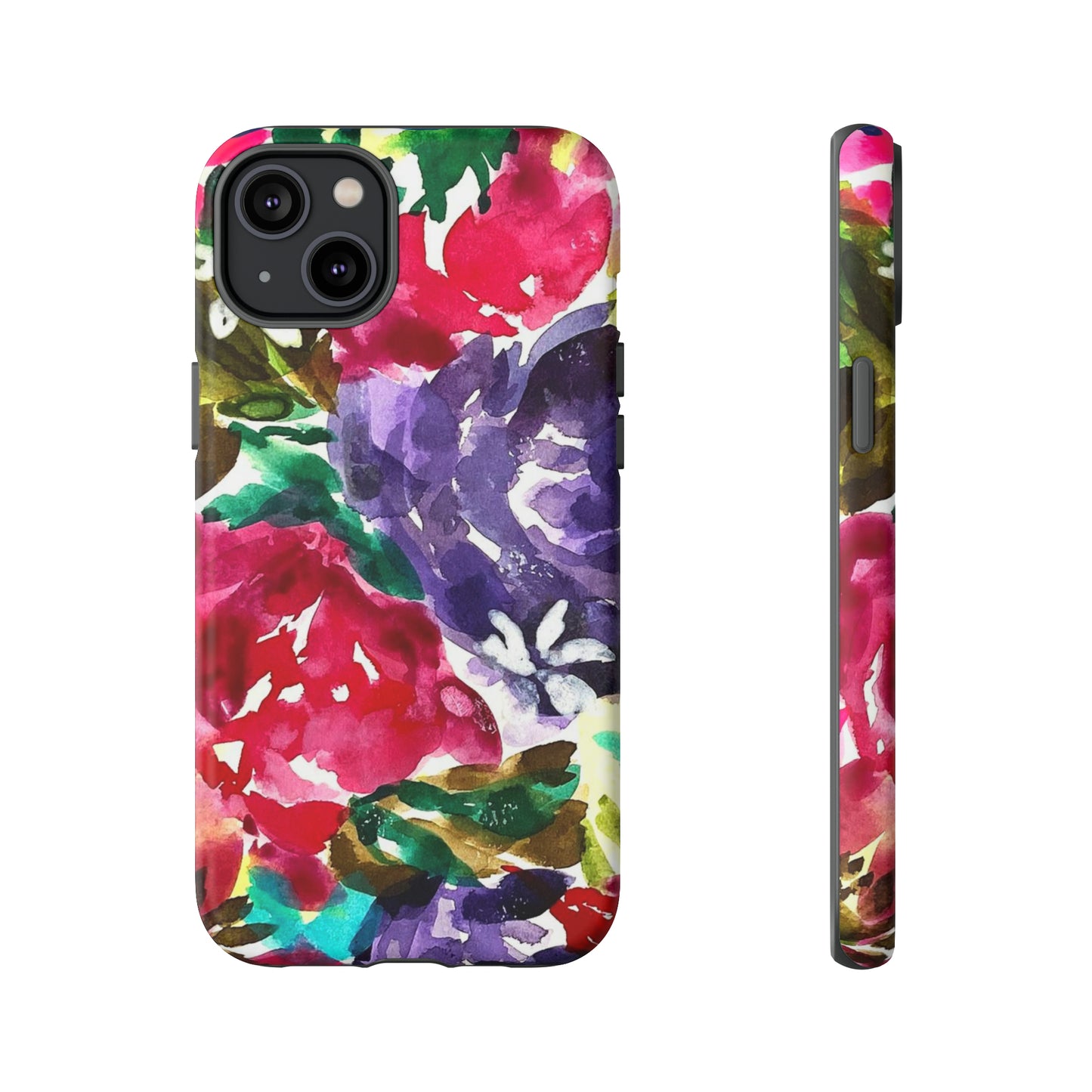 Floral Fusion Tough Phone Case