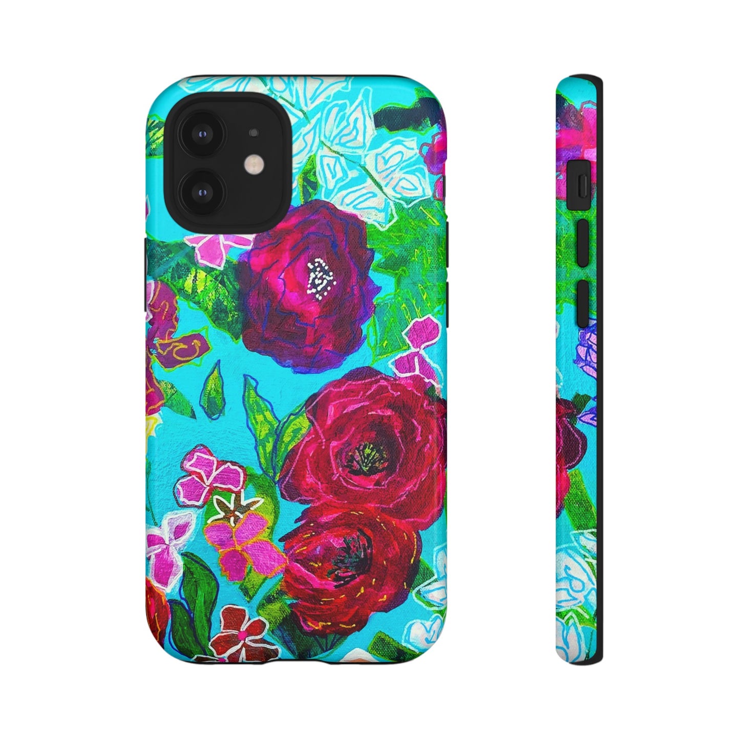 Bora Bora Flora Tough Phone Case