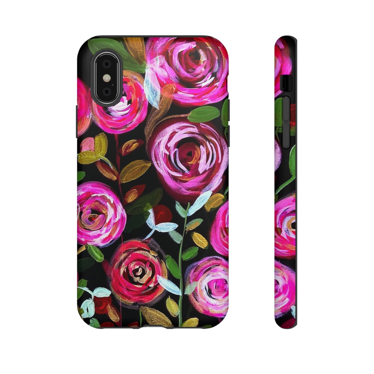 Midnight Blossoms Tough Phone Case