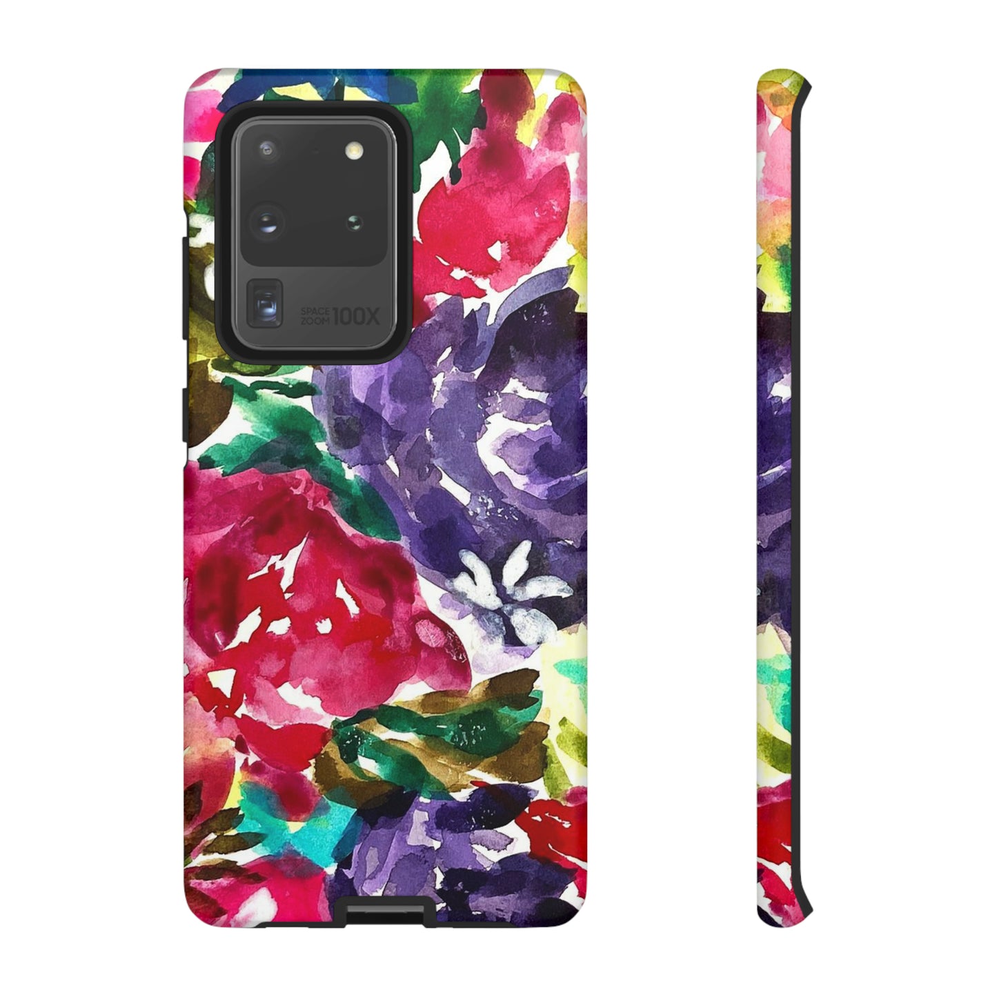 Floral Fusion Tough Phone Case